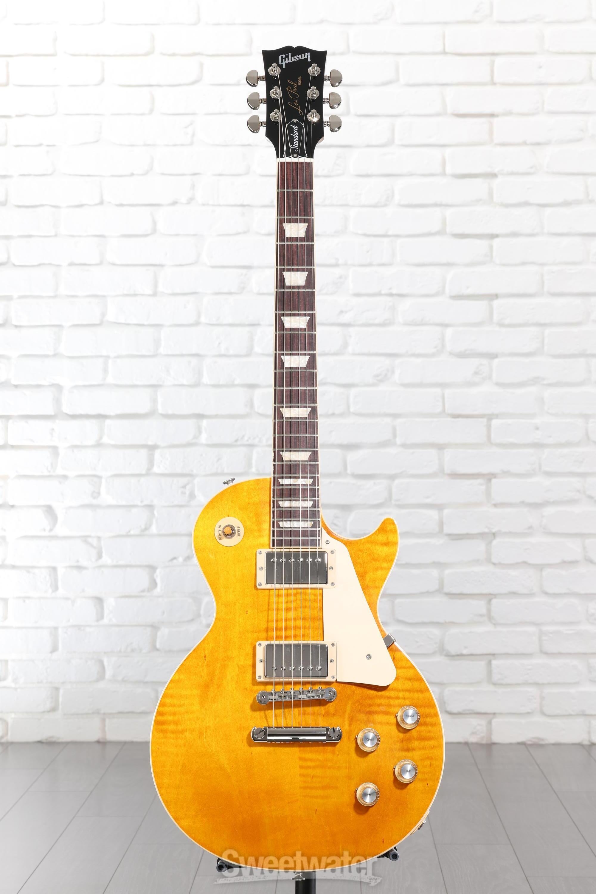 Gibson Les Paul Standard '60s Figured Top Electric Guitar - Honey