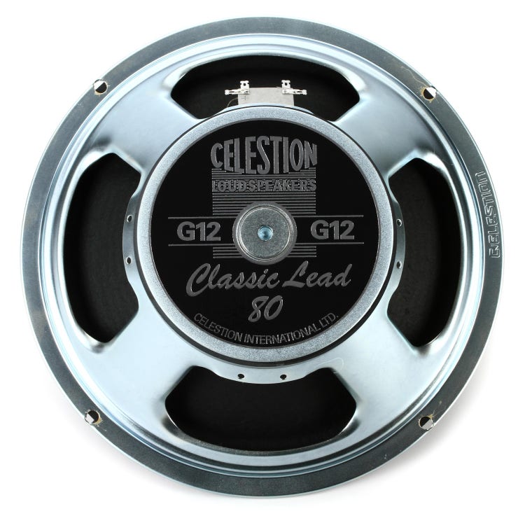 Celestion Classic Lead 80 12-inch 80-watt Replacement Guitar Amp Speaker - 8 ohm