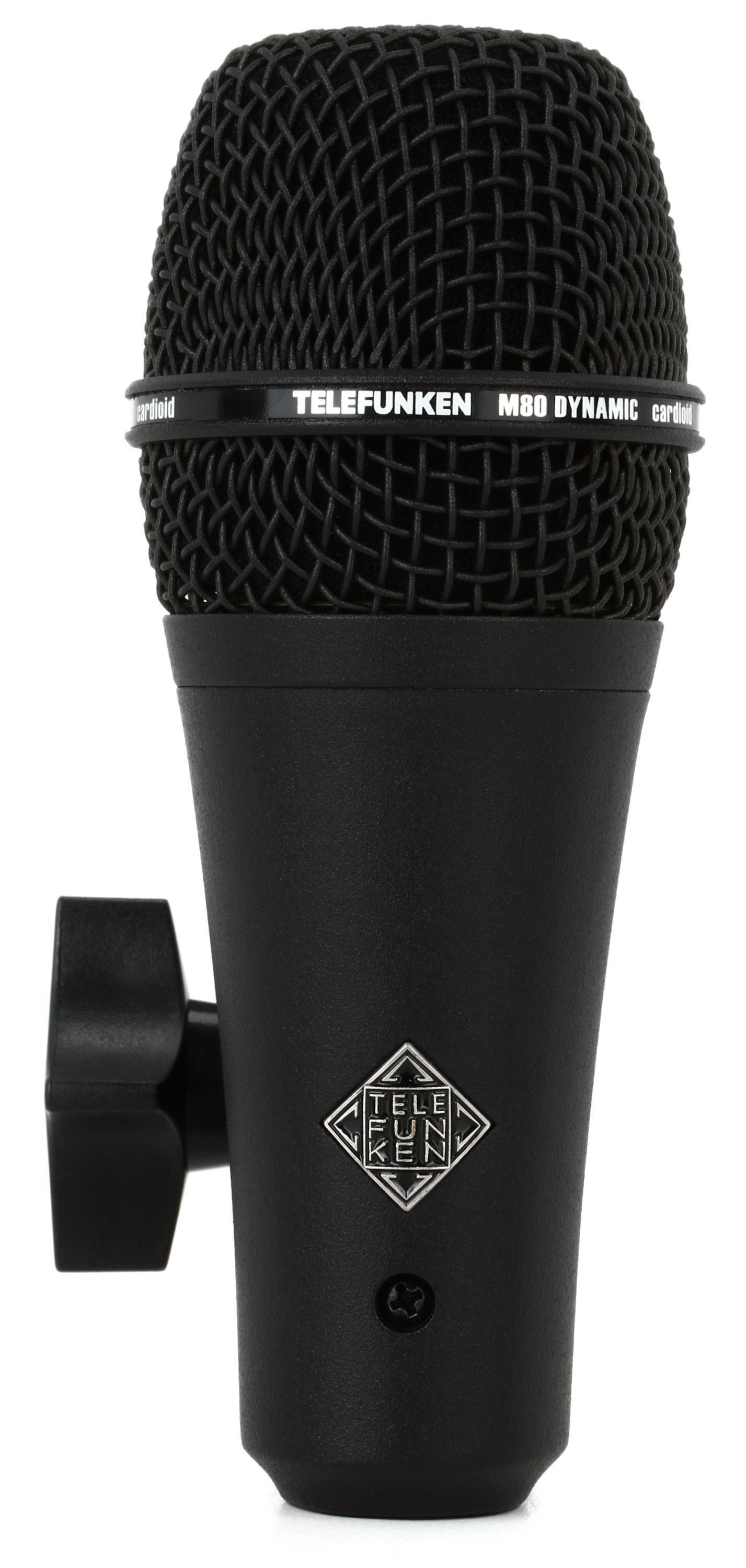 Bundled Item: Telefunken M80-SH Supercardioid Dynamic Instrument Microphone