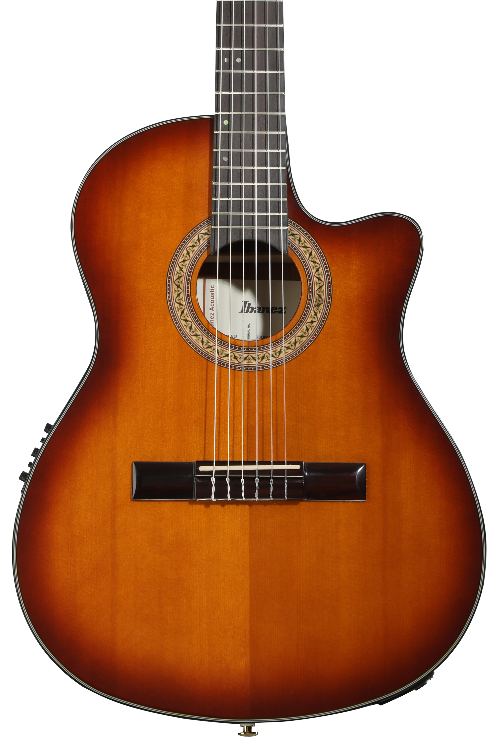 Ibanez GA Cutaway Thinline Nylon-string Acoustic-electric Guitar