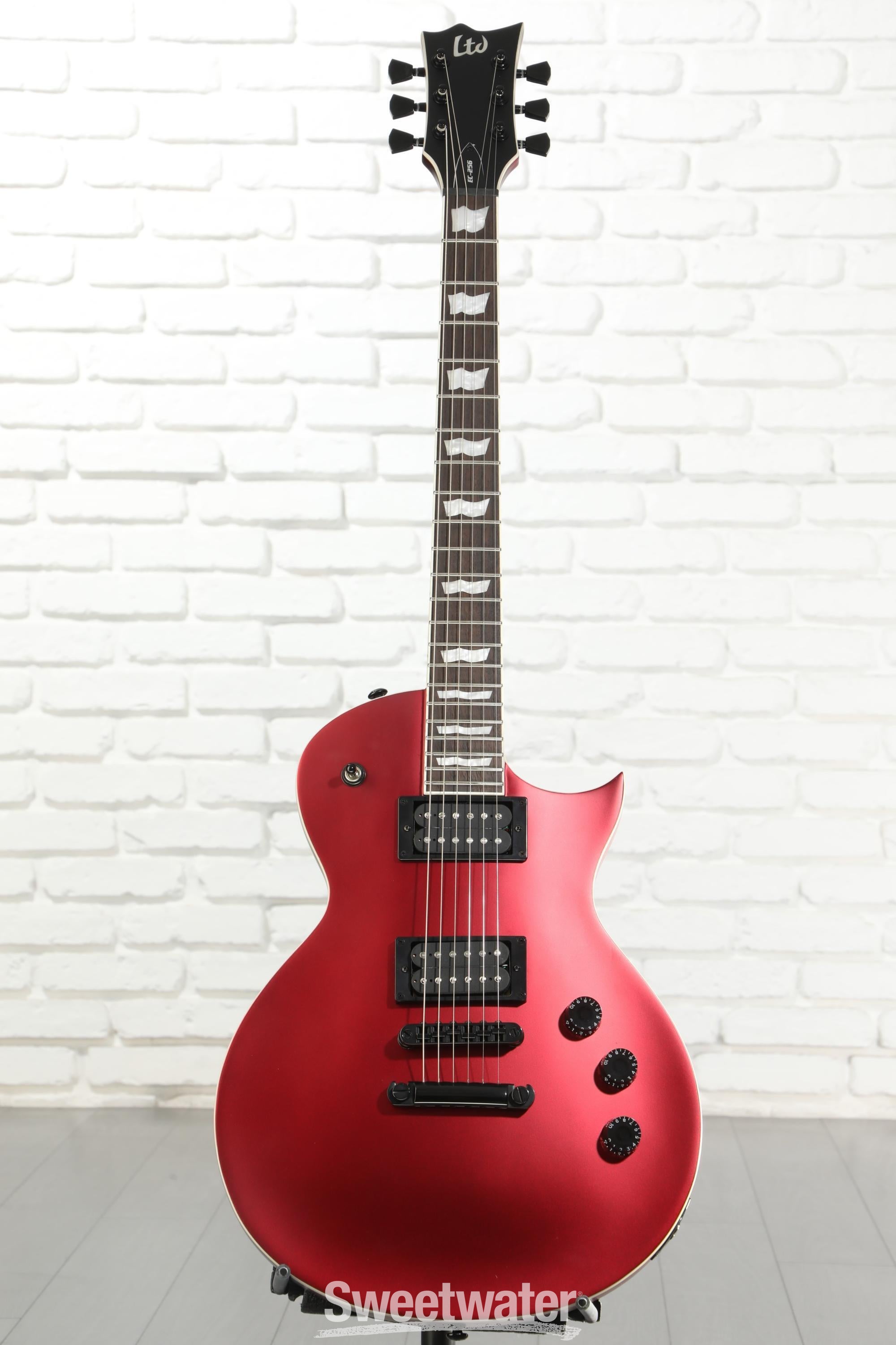ESP LTD Eclipse EC-256 Electric Guitar - Candy Apple Red Satin