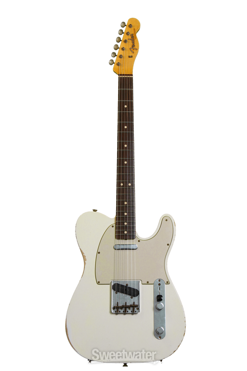 ギター fender telecaster custom shop 1963 Relic Fender Custom Shop 1963 Custom Relic Telecaster - Olympic