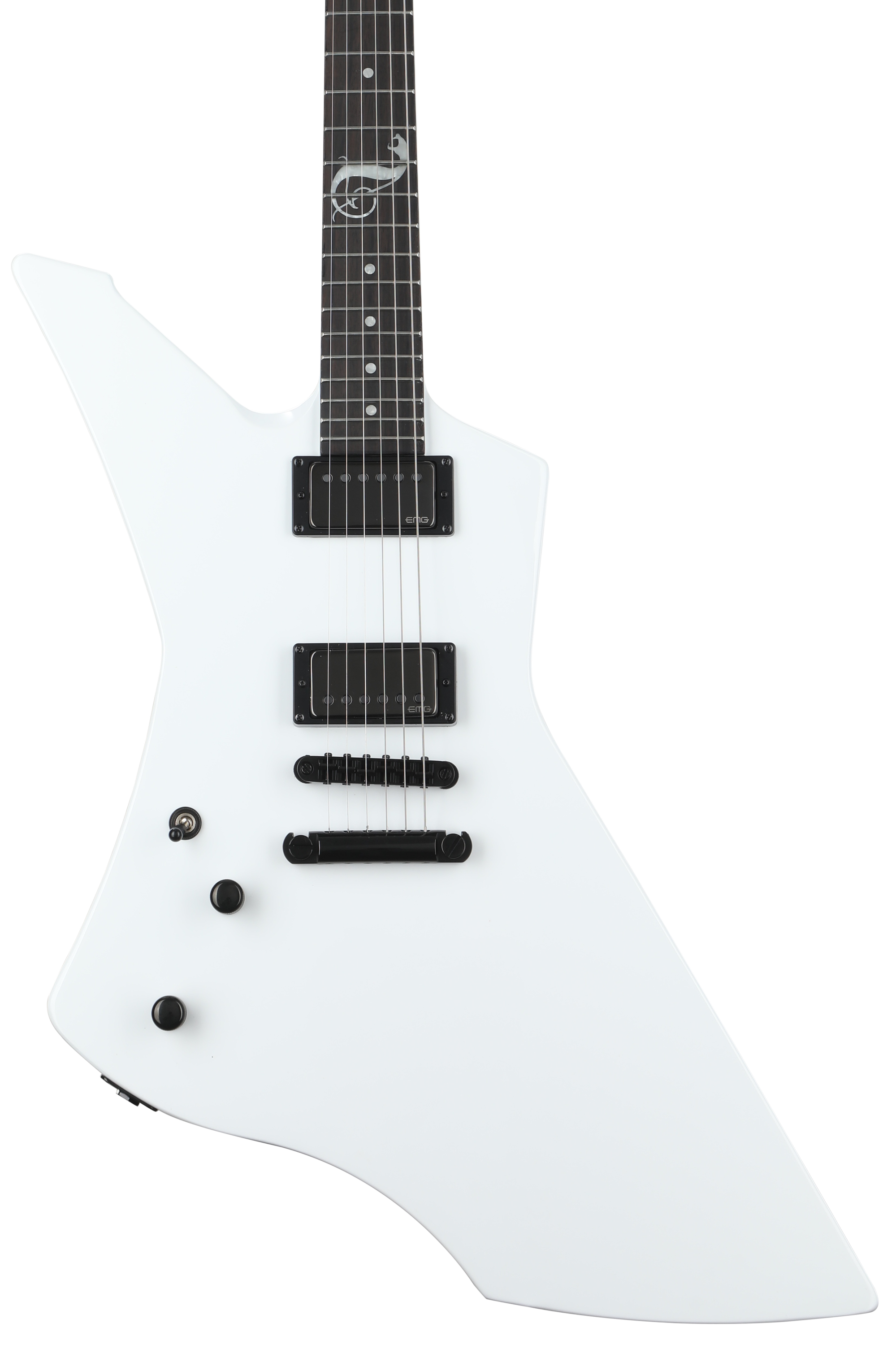 ESP LTD James Hetfield Signature Snakebyte Left-handed - Snow White