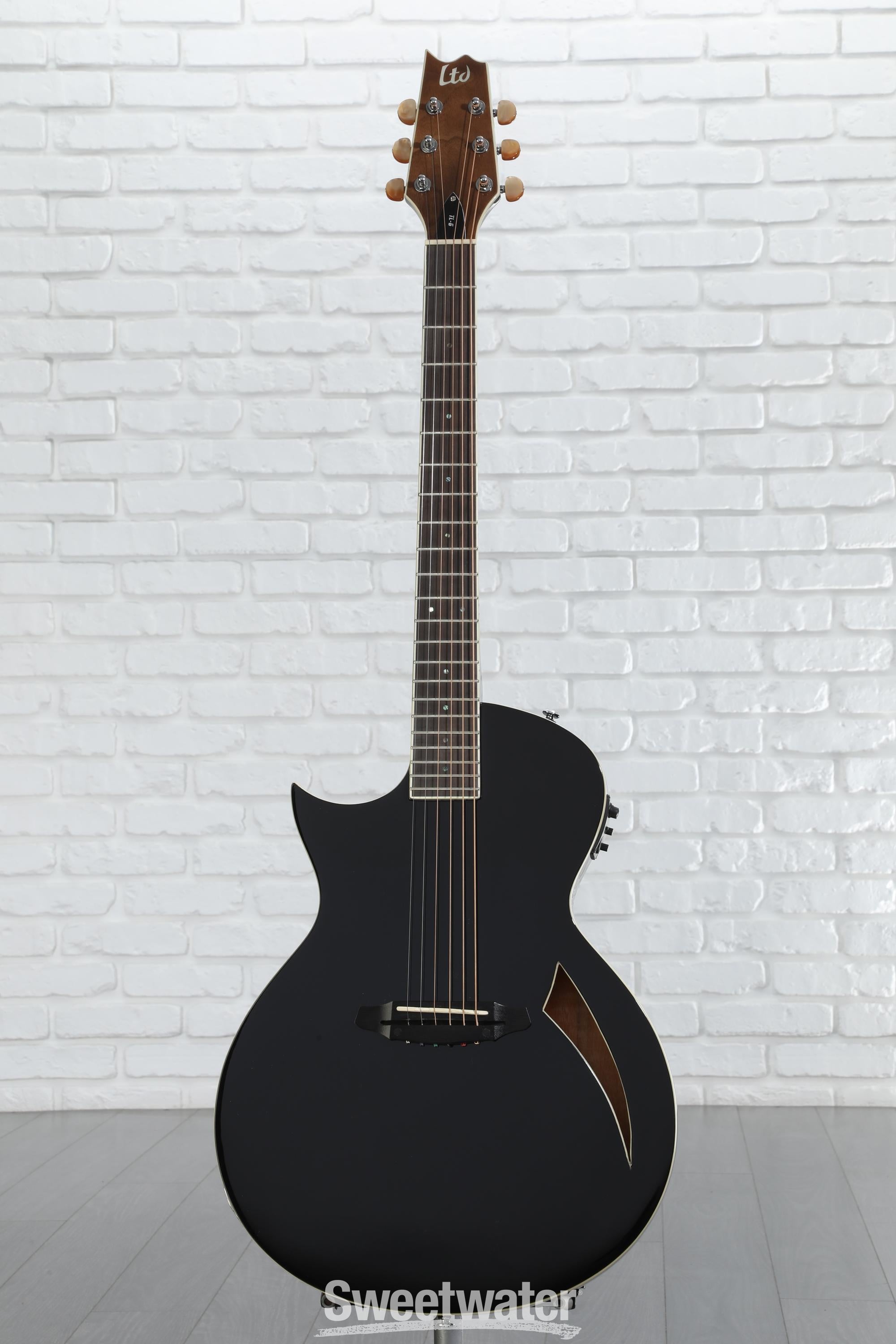 ESP LTD TL-6 Left-handed - Black | Sweetwater