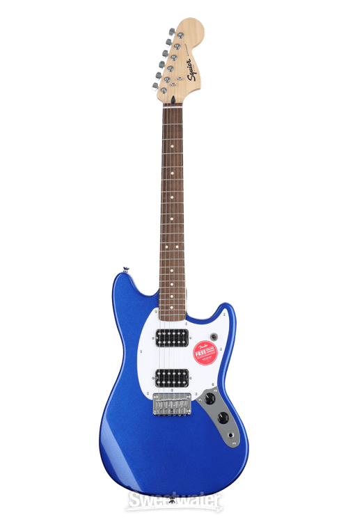 Squier Bullet Mustang HH - Imperial Blue with Indian Laurel Fingerboard