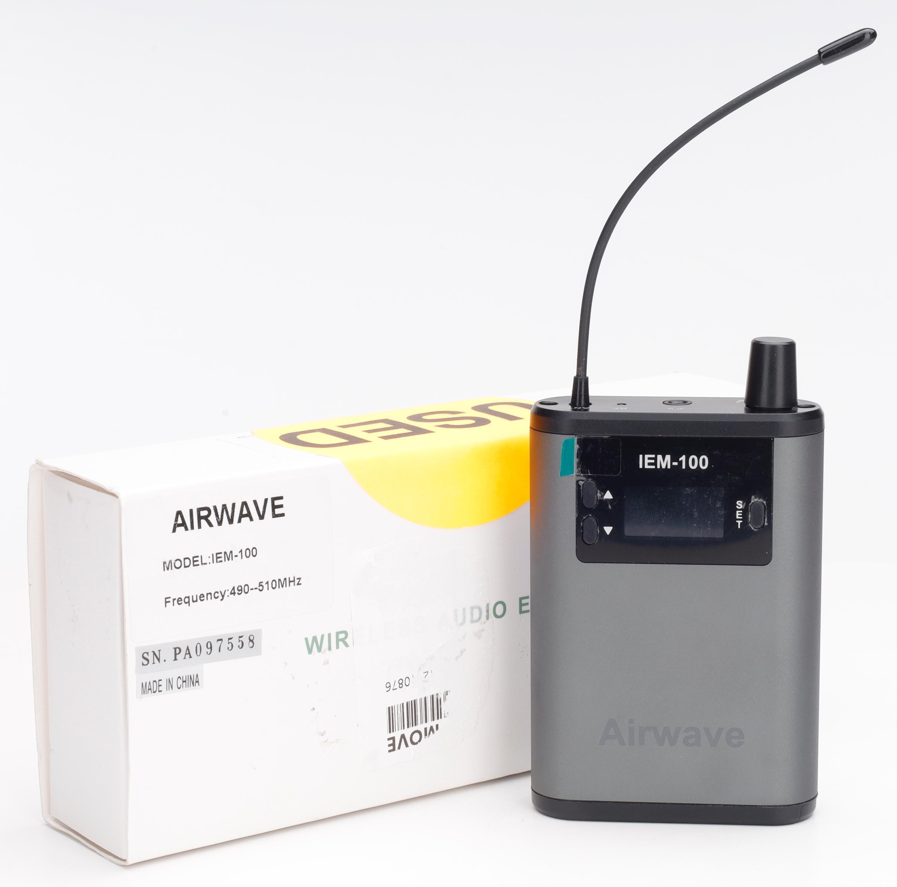 Photo of Airwave Technologies IEM-100 Wireless In-ear Monitor Bodypack Receiver