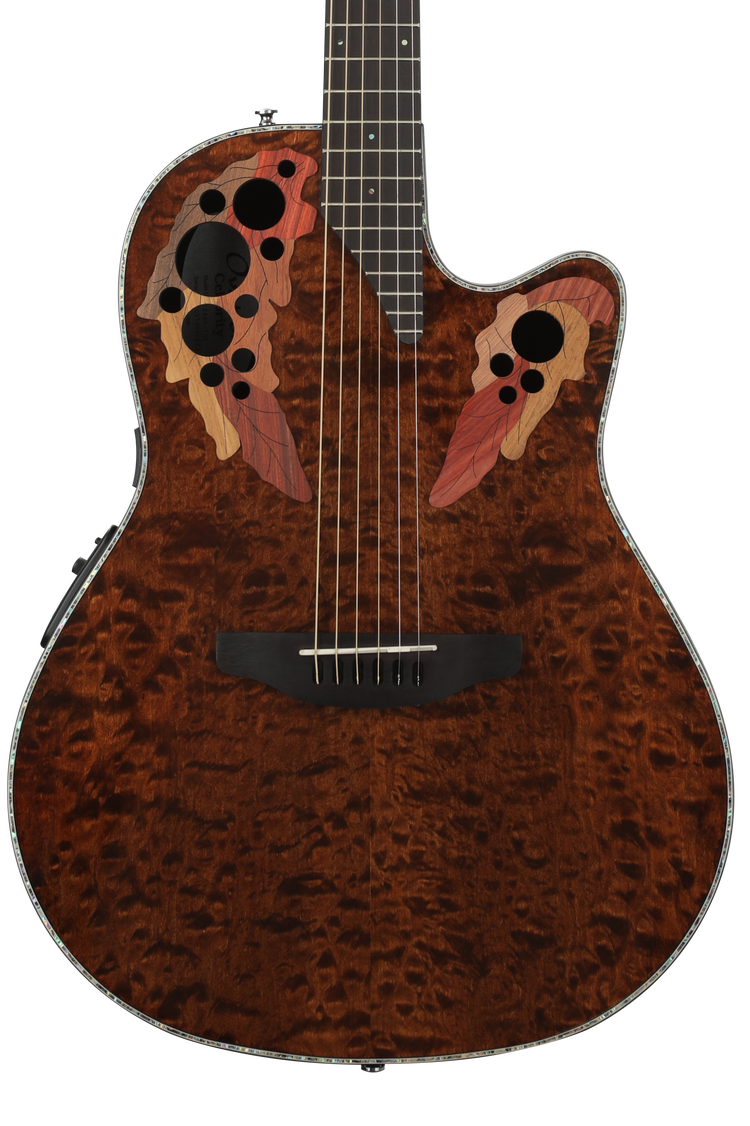 Ovation Celebrity Elite Plus CE44P-TGE Mid-Depth Acoustic-Electric