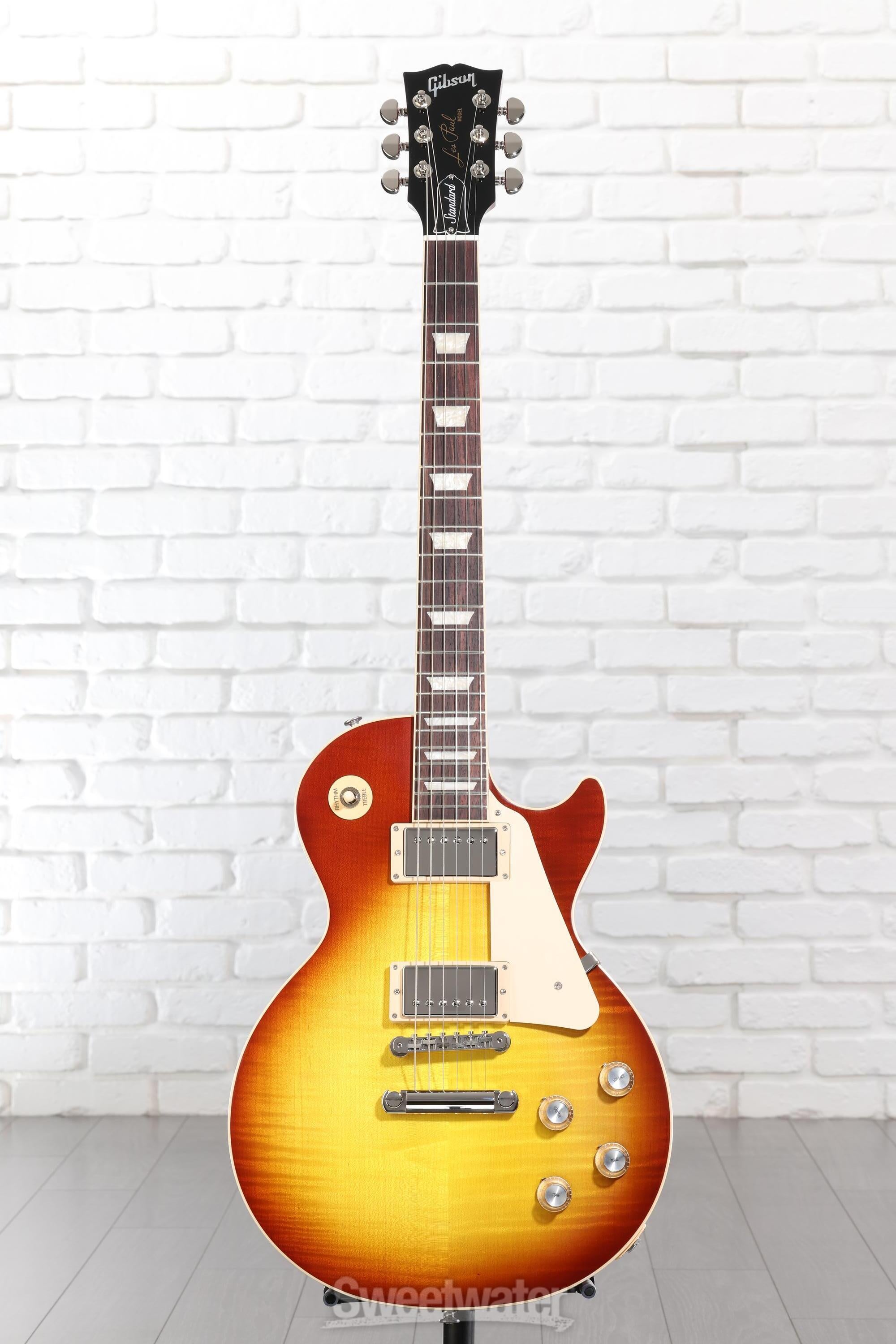 Gibson Les Paul Standard '60s Electric Guitar - Iced Tea | Sweetwater