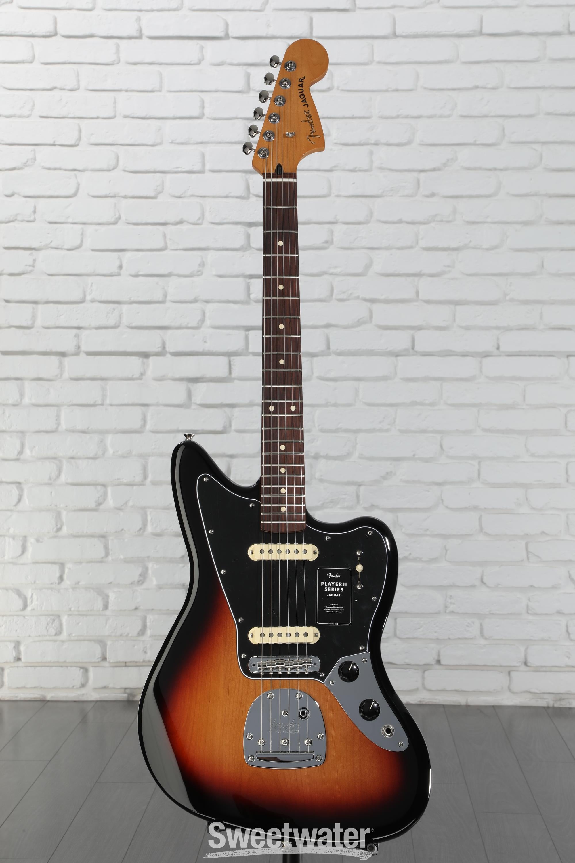 ギター Fender Player II Jaguar Fender Player II Jaguar Electric Guitar 3-Color Sunburst