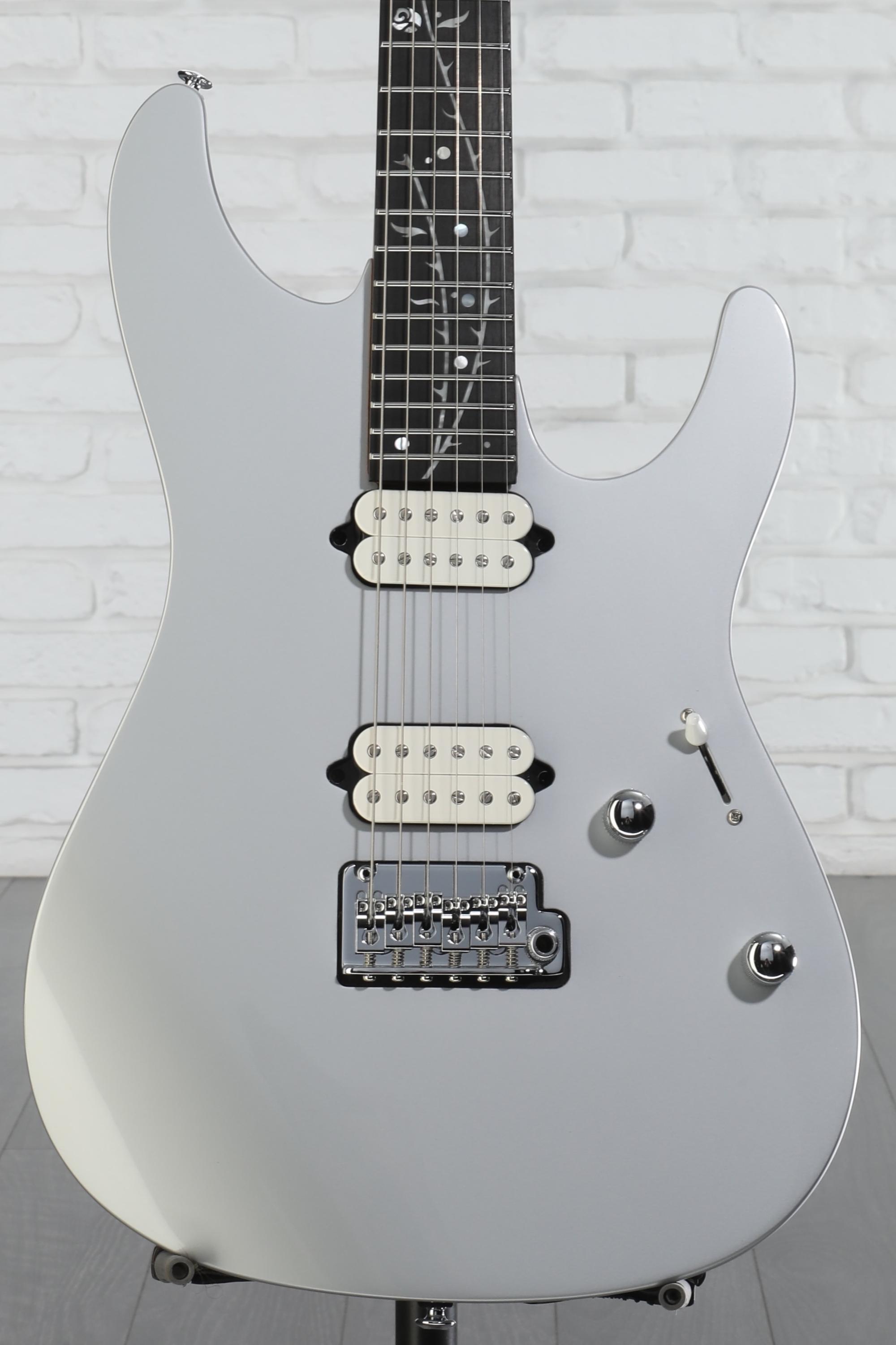 Ibanez TOD10 Tim Henson Signature Electric Guitar - Classic Silver