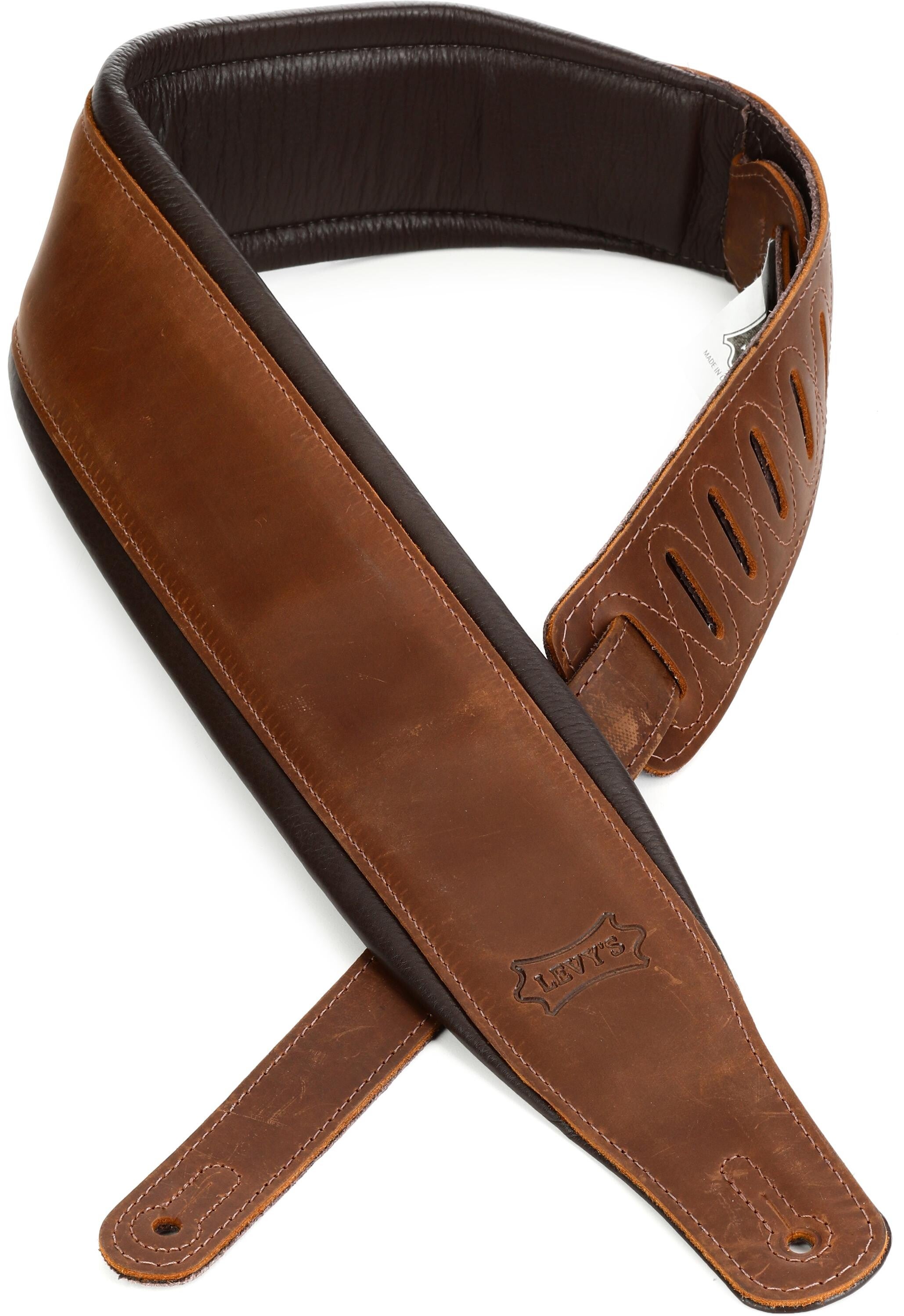 Amazon.com: Levy's Leathers 3.25” Wide Butter Leather Guitar