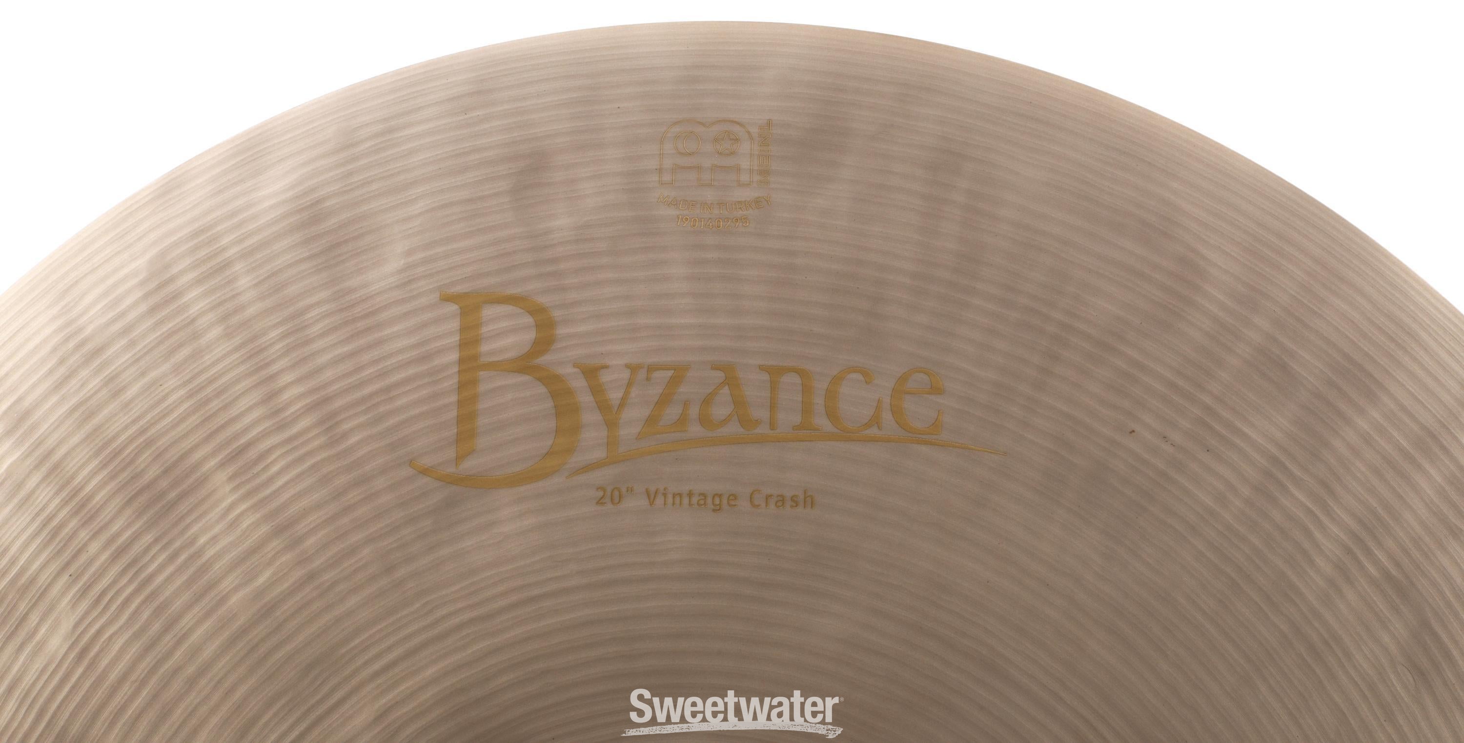 Meinl Cymbals 20 inch Byzance Vintage Crash Cymbal | Sweetwater