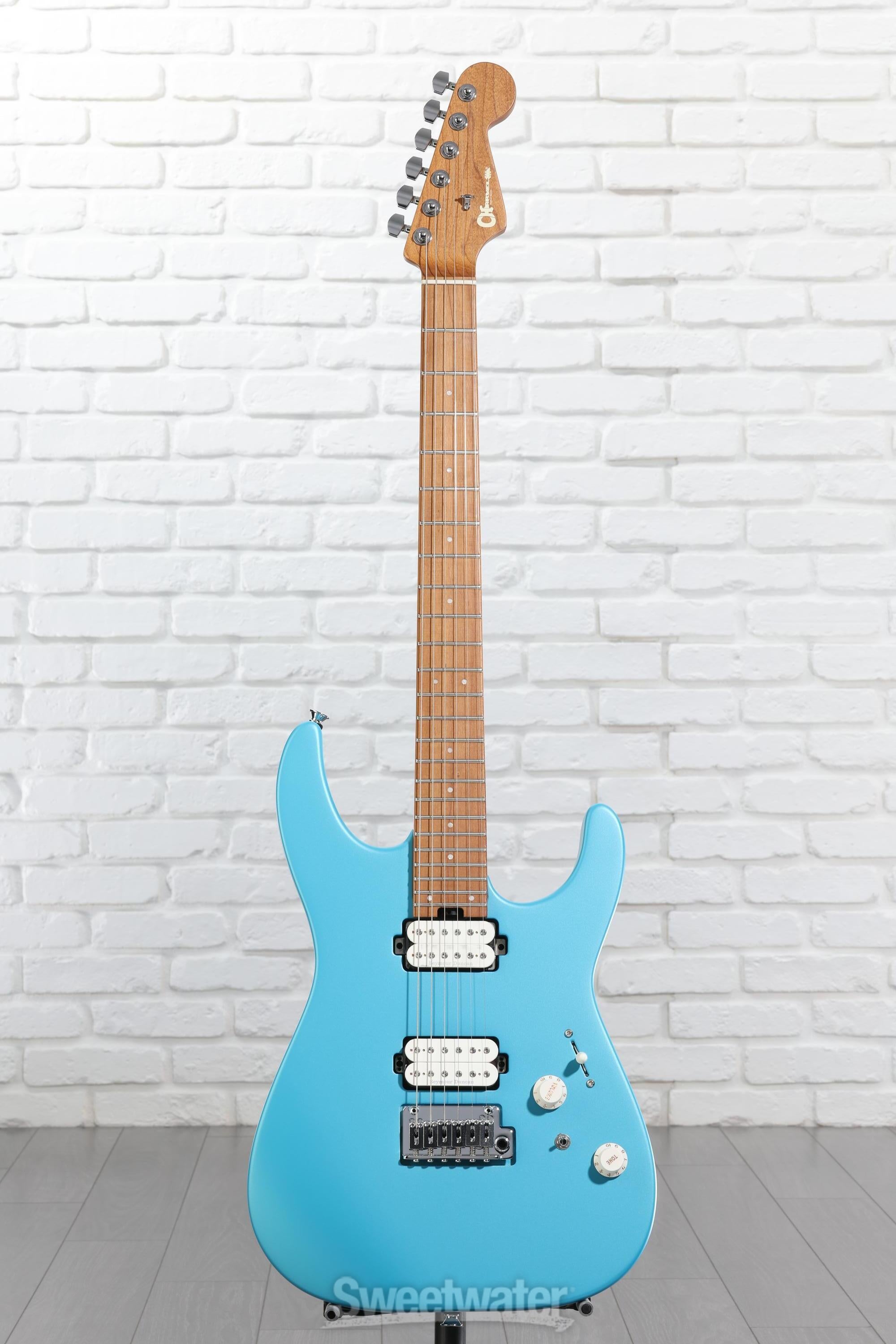 Charvel Pro-Mod DK24 HH 2PT Electric Guitar - Matte Blue
