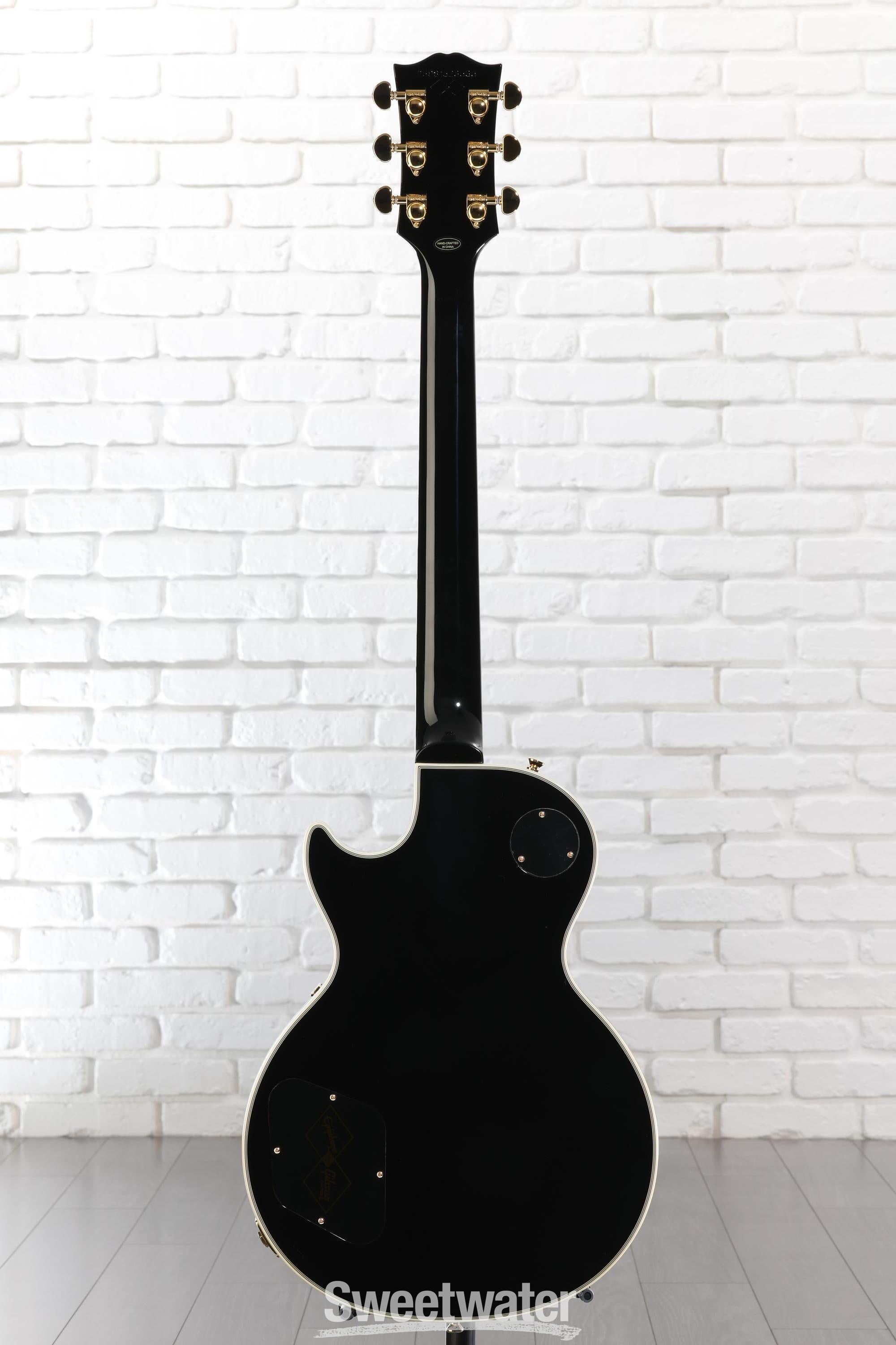 Epiphone Inspired by Gibson Custom Les Paul Custom Electric Guitar