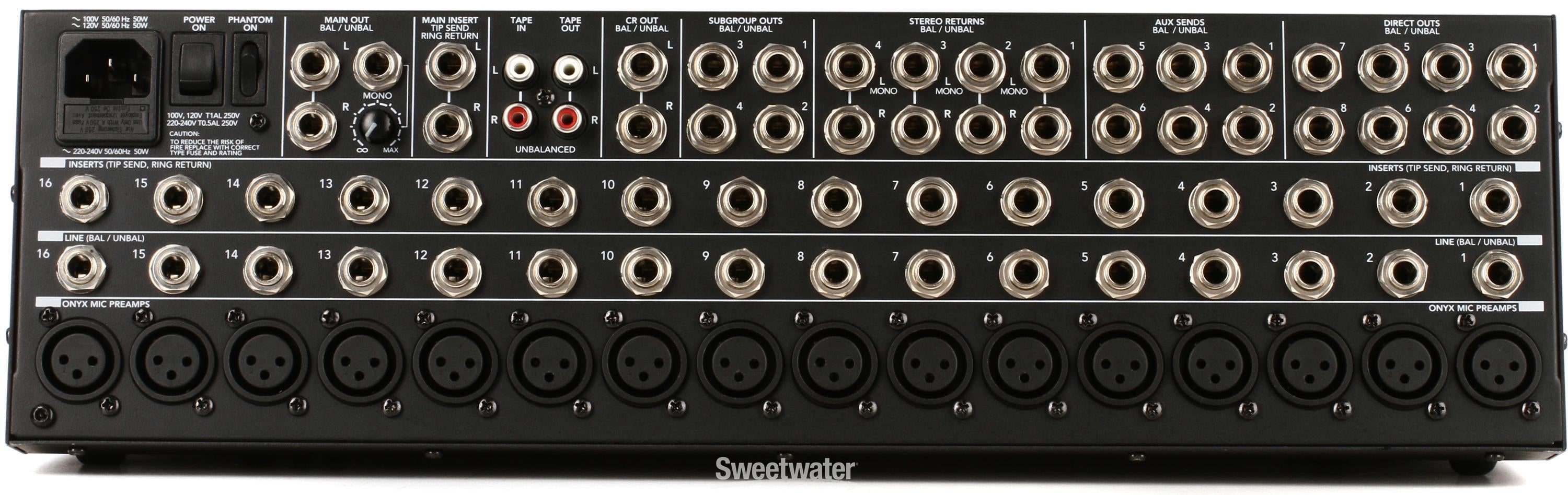 Mackie 1604VLZ4 16-channel Mixer | Sweetwater