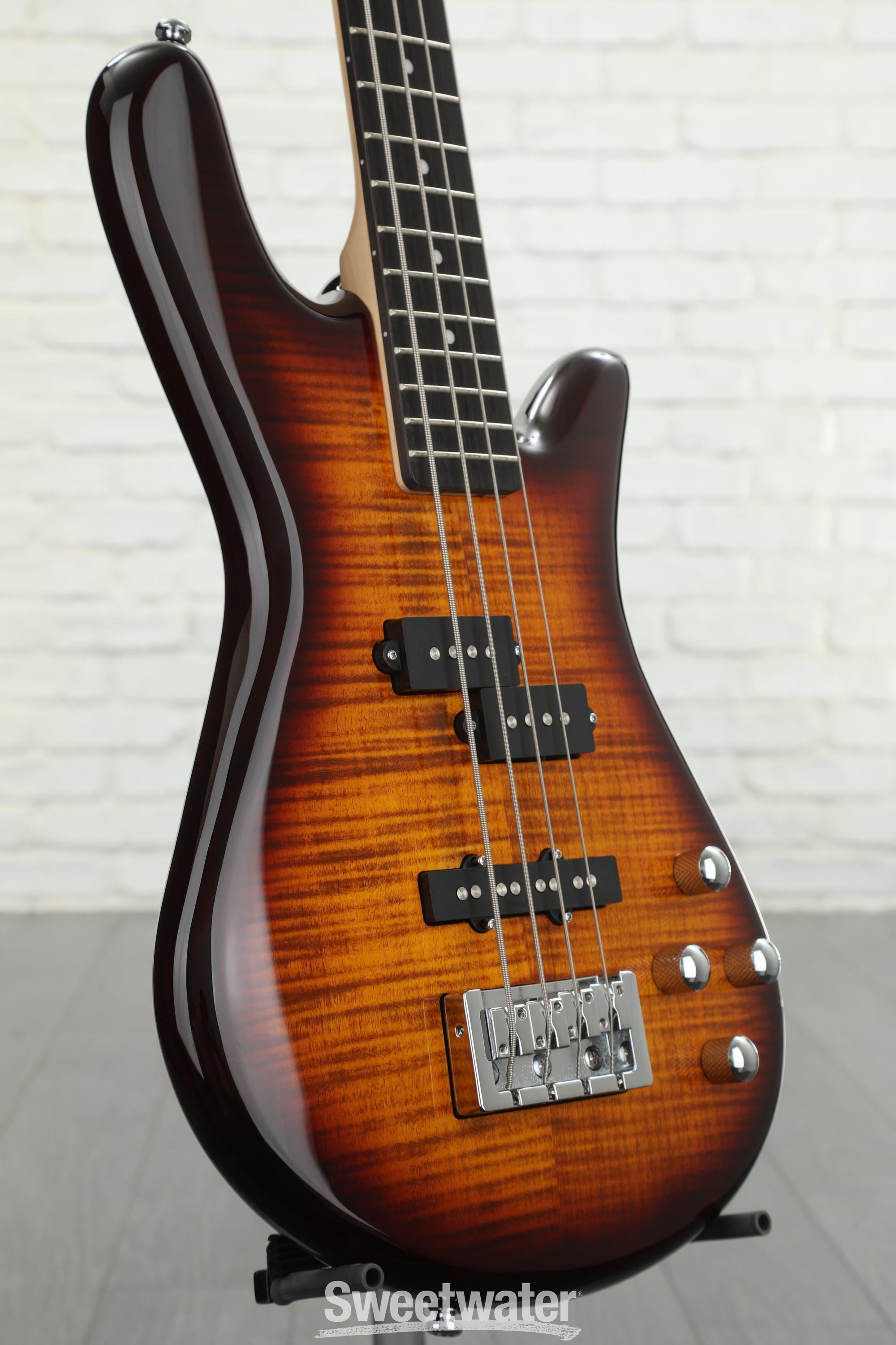 Spector Legend 4 Standard Bass Guitar - Tobacco Sunburst Gloss 