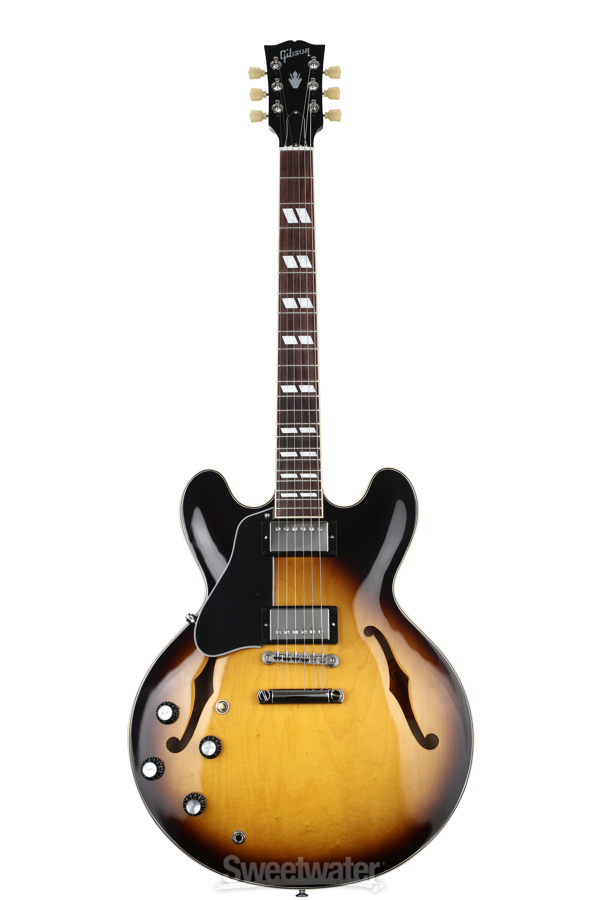 Gibson ES-345 Left-handed Semi-Hollow Electric Guitar - Vintage