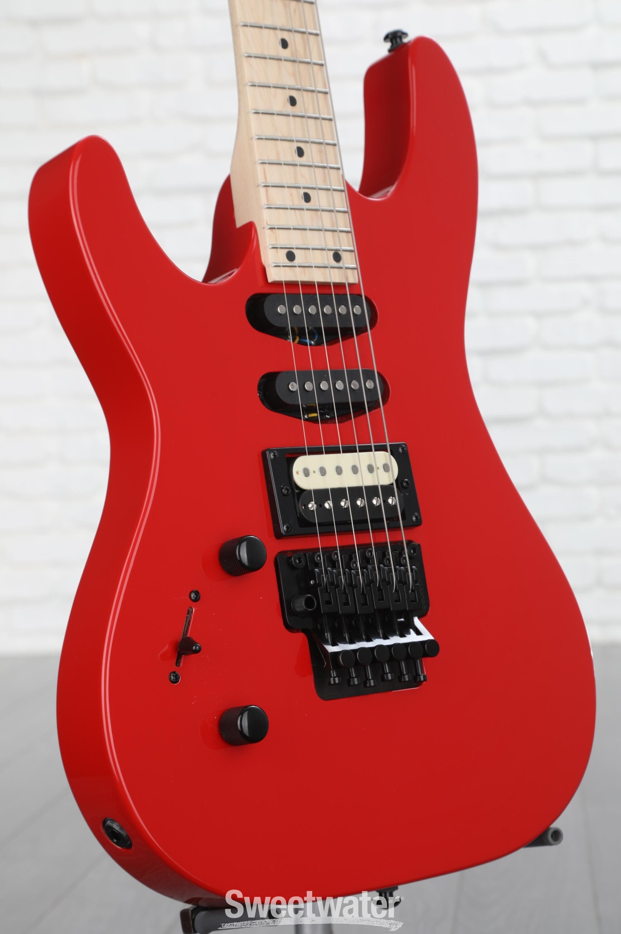 Kramer Striker HSS Left-handed Electric Guitar - Jumper Red | Sweetwater