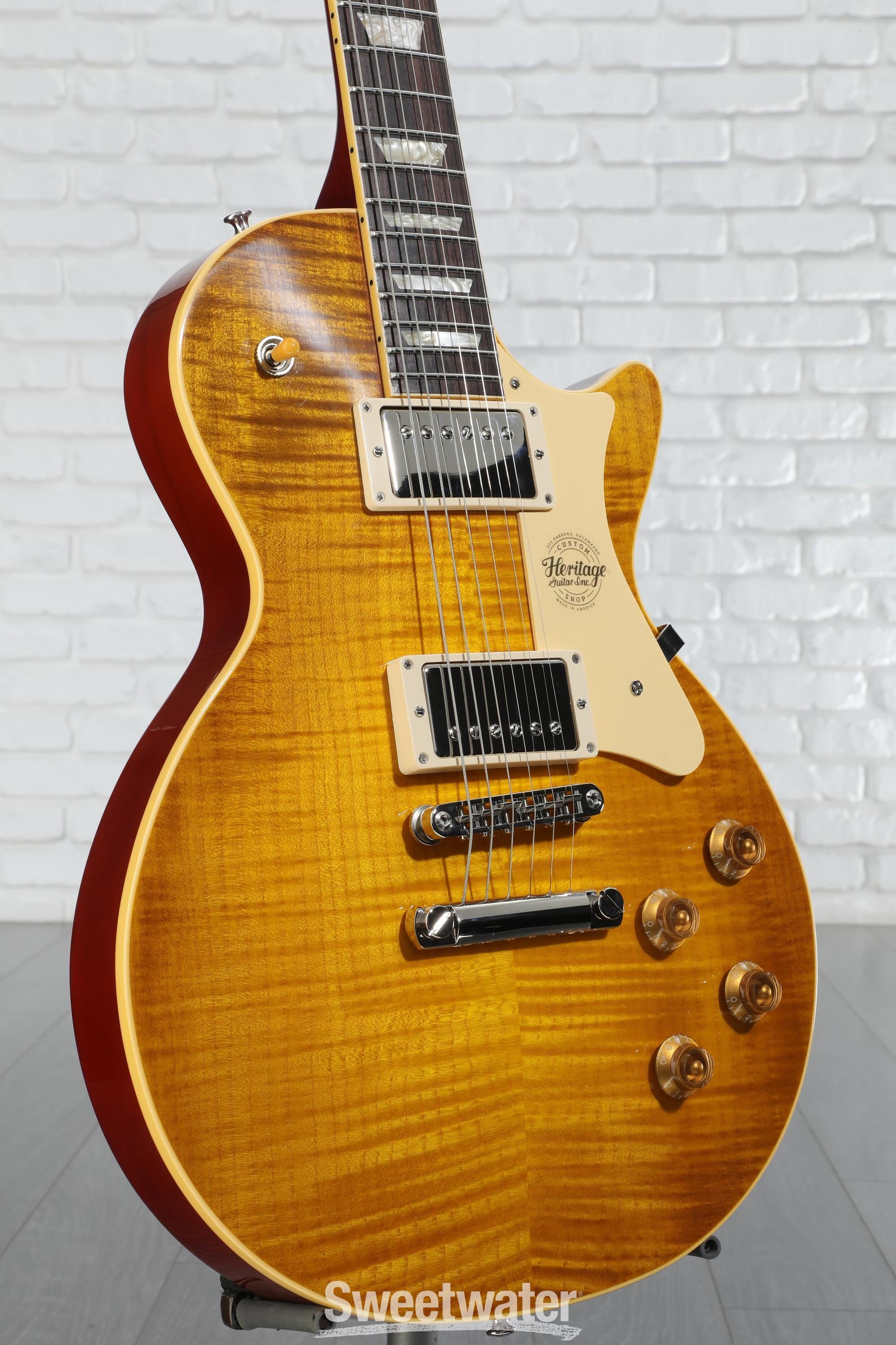早割クーポン！ - H-150 Core Custom Heritage Dirty Sweetwater | Burst Lemon ギター