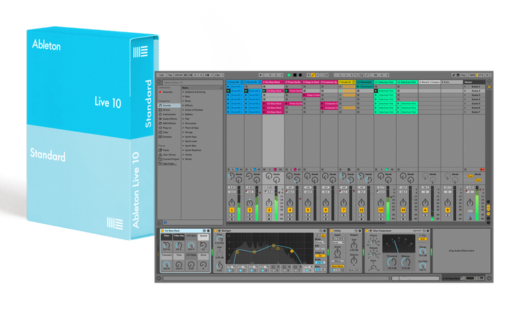 Ableton Live 10 Standard (boxed) | Sweetwater