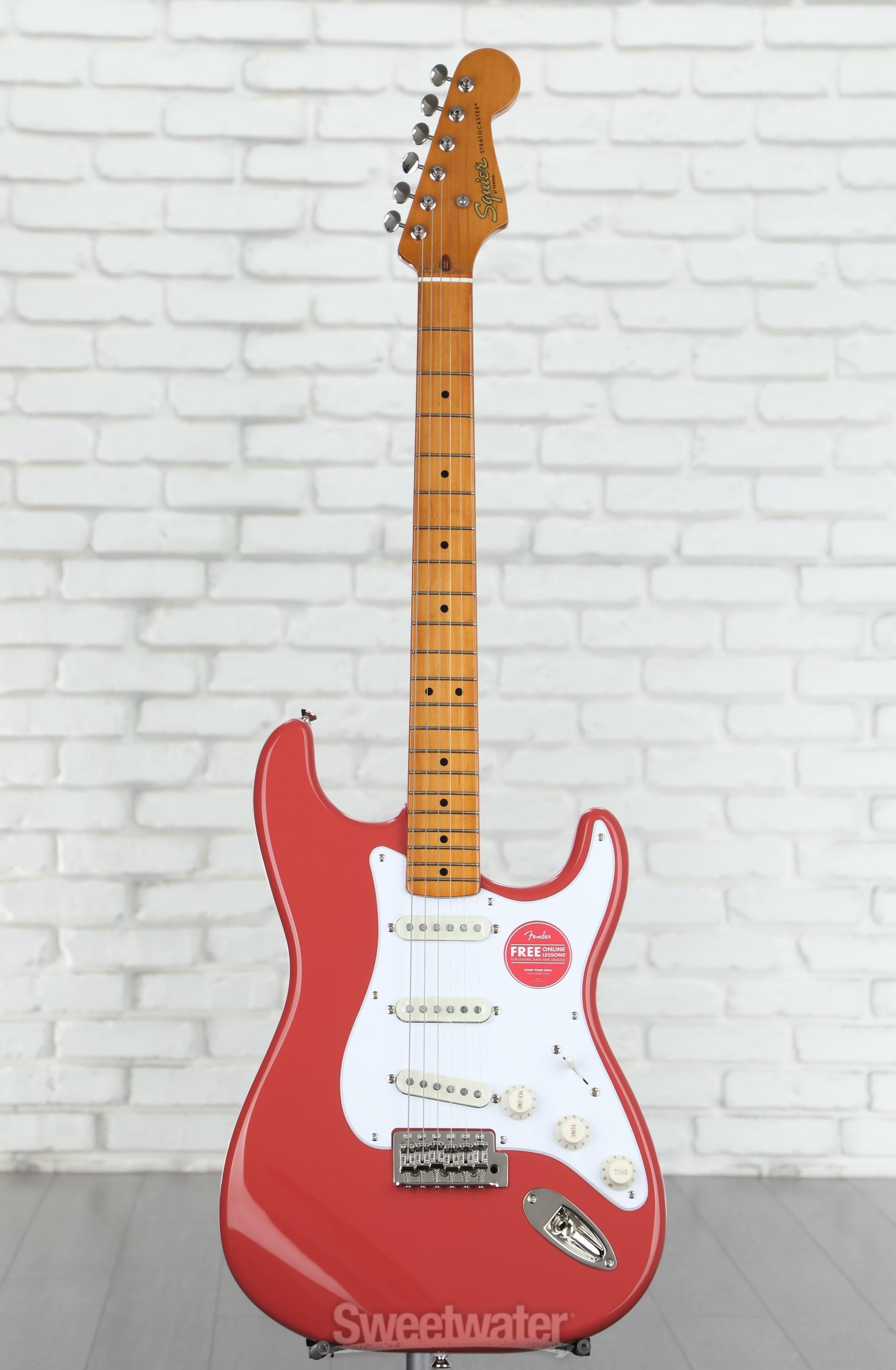 Squier Classic Vibe '50s Stratocaster - Fiesta Red | Sweetwater