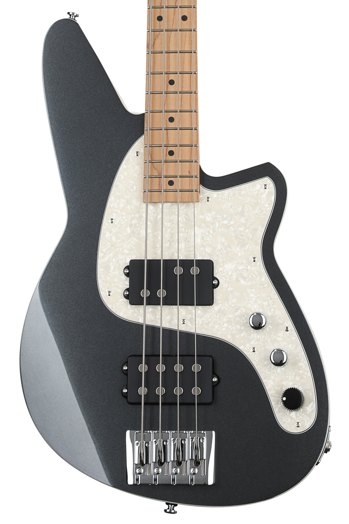 Reverend Mercalli 4 Bass - Gunmetal | Sweetwater