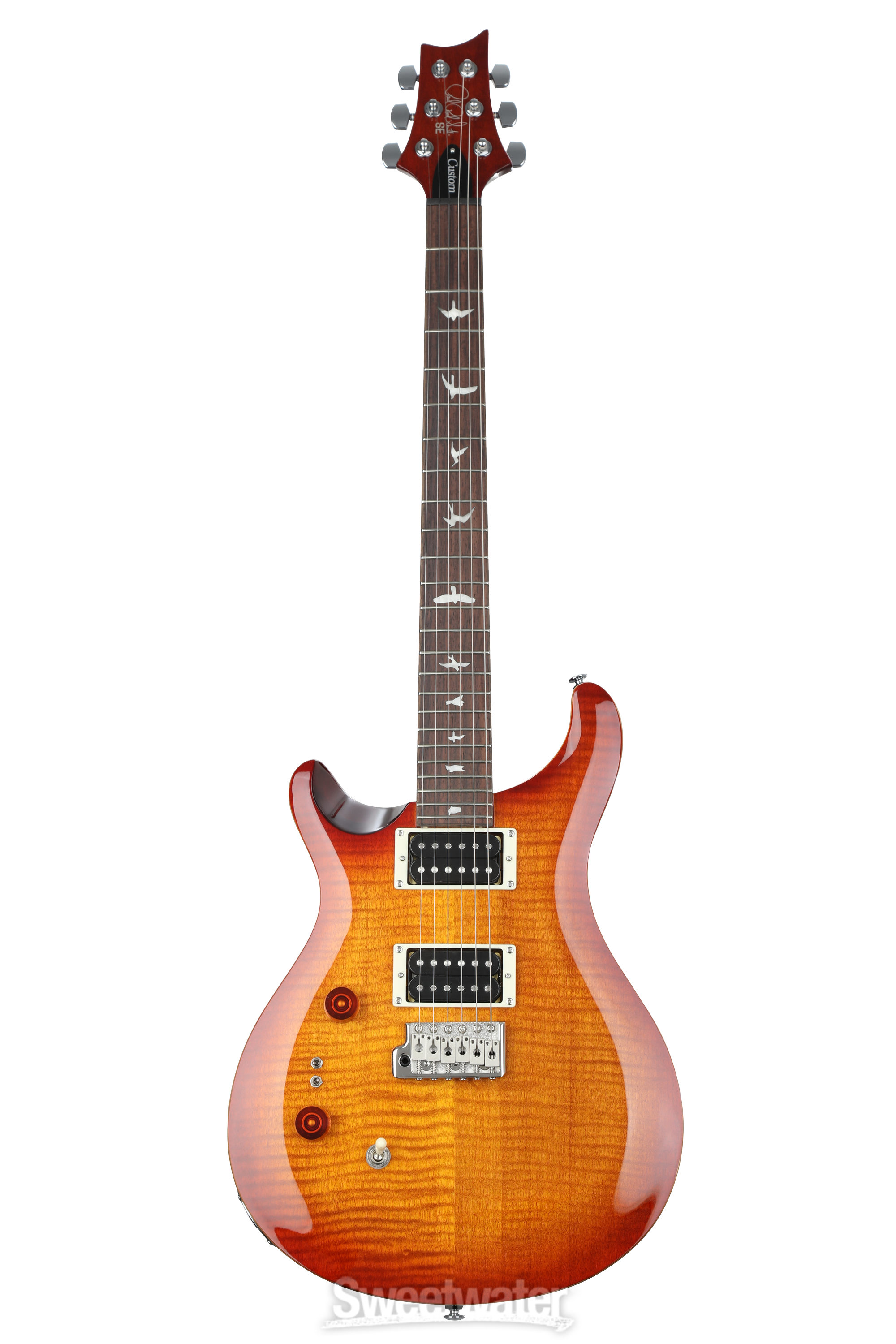 PRS SE Custom 24-08 Left-handed Electric Guitar - Vintage