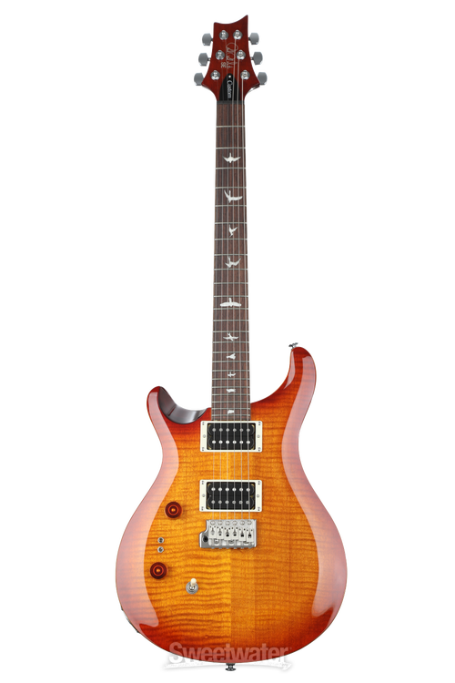 PRS SE Custom 24-08 Left-handed Electric Guitar - Vintage Sunburst