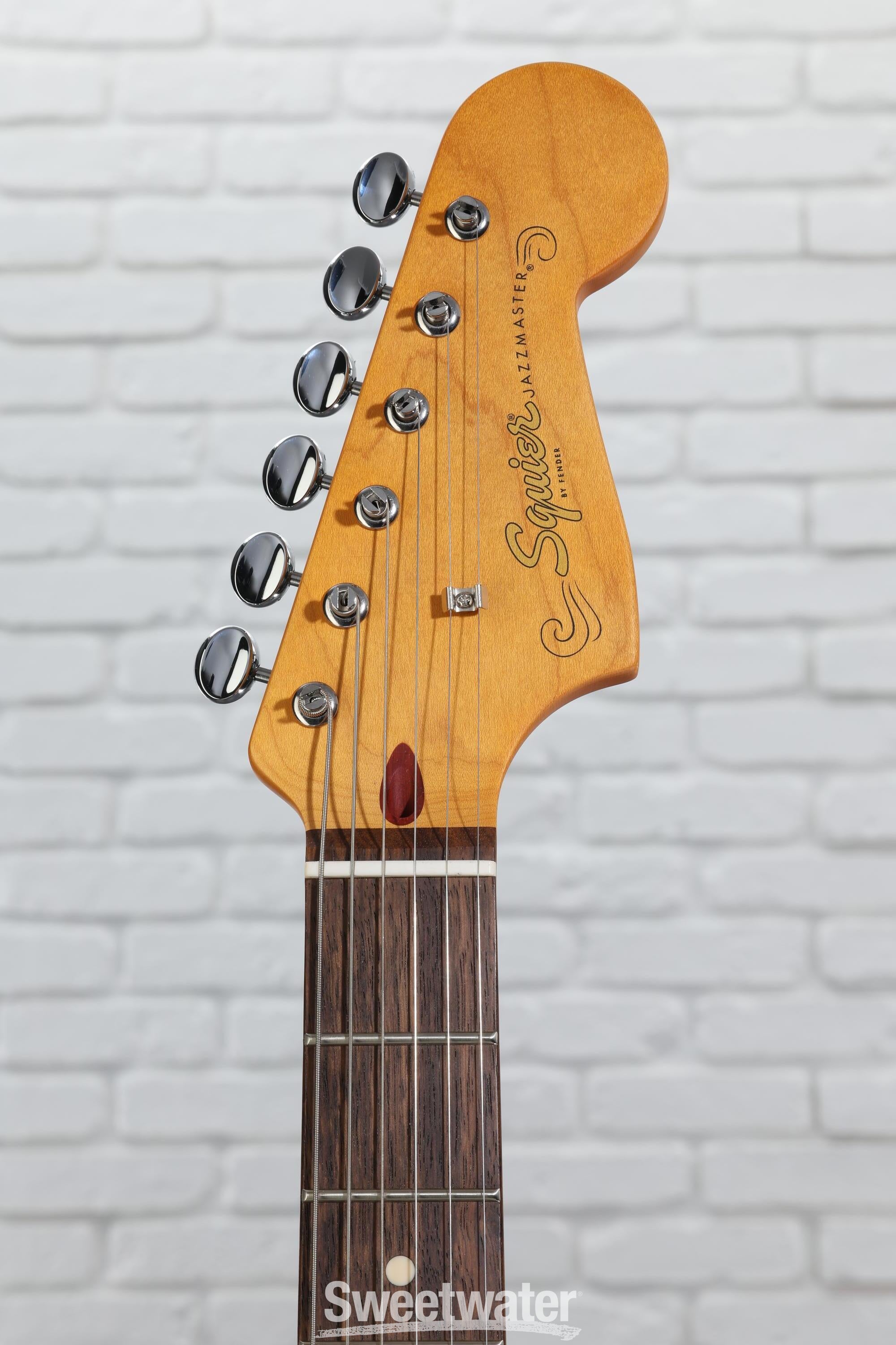 ギター squier j mascis jazzmaster Amazon.com: Squier J Mascis Jazzmaster Electric Guitar, with
