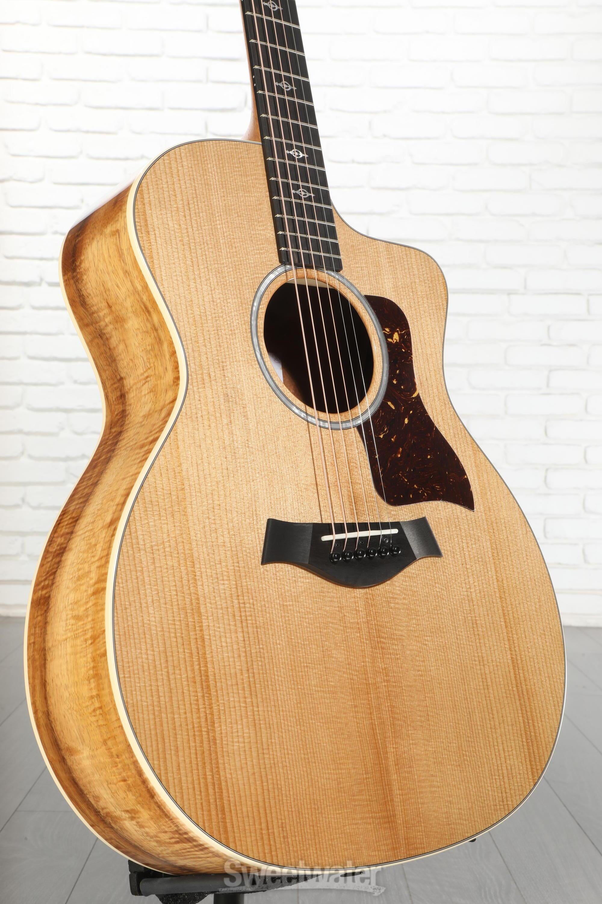 Taylor 214ce-K DLX Acoustic-electric Guitar - Natural | Sweetwater