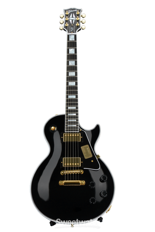 Gibson Custom Les Paul Custom Sweetwater Exclusive, Pickups, and