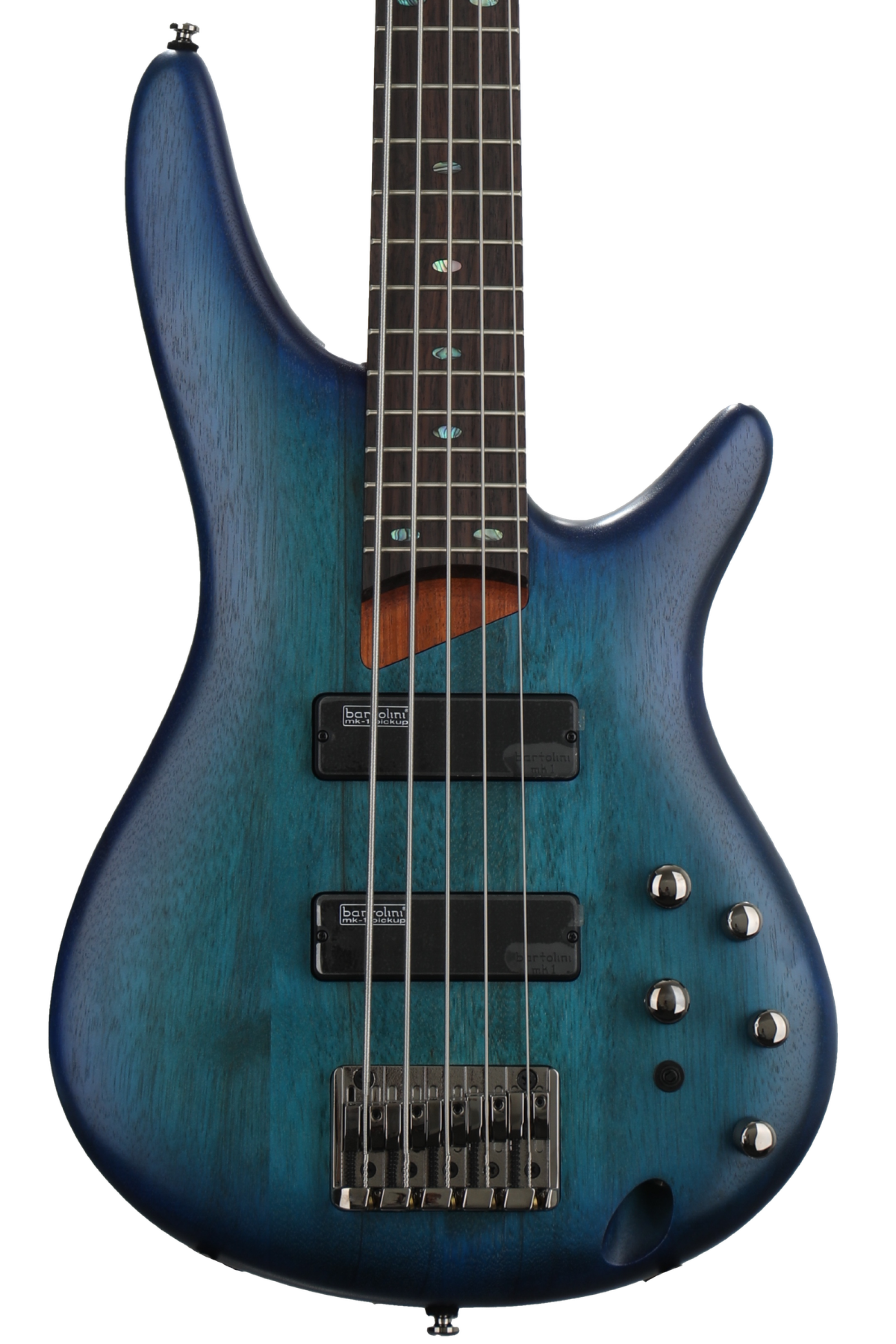 Ibanez SR505 5-string - Sapphire Blue Flat | Sweetwater