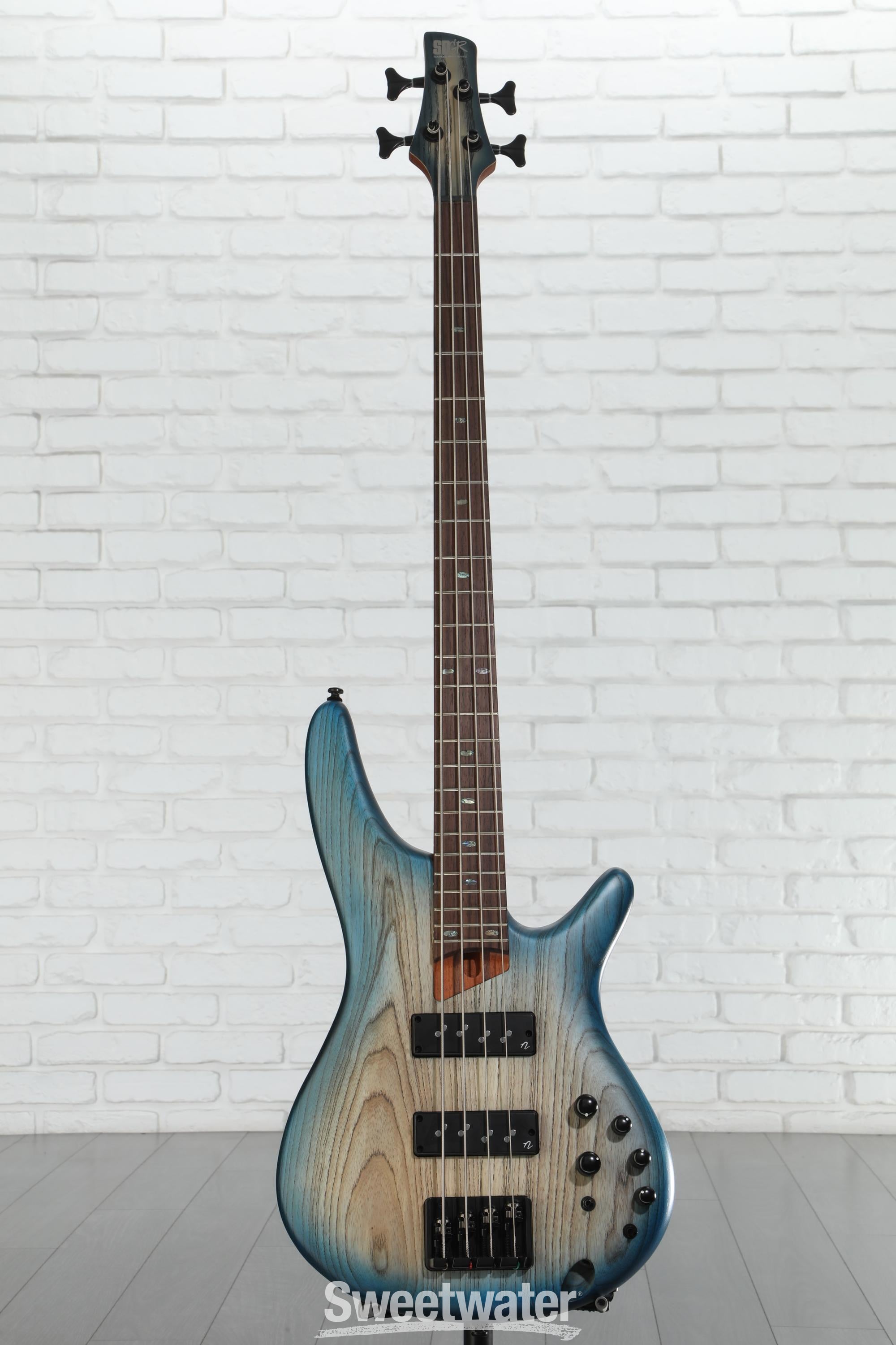 Ibanez Standard SR600E Bass Guitar - Cosmic Blue Starburst Flat