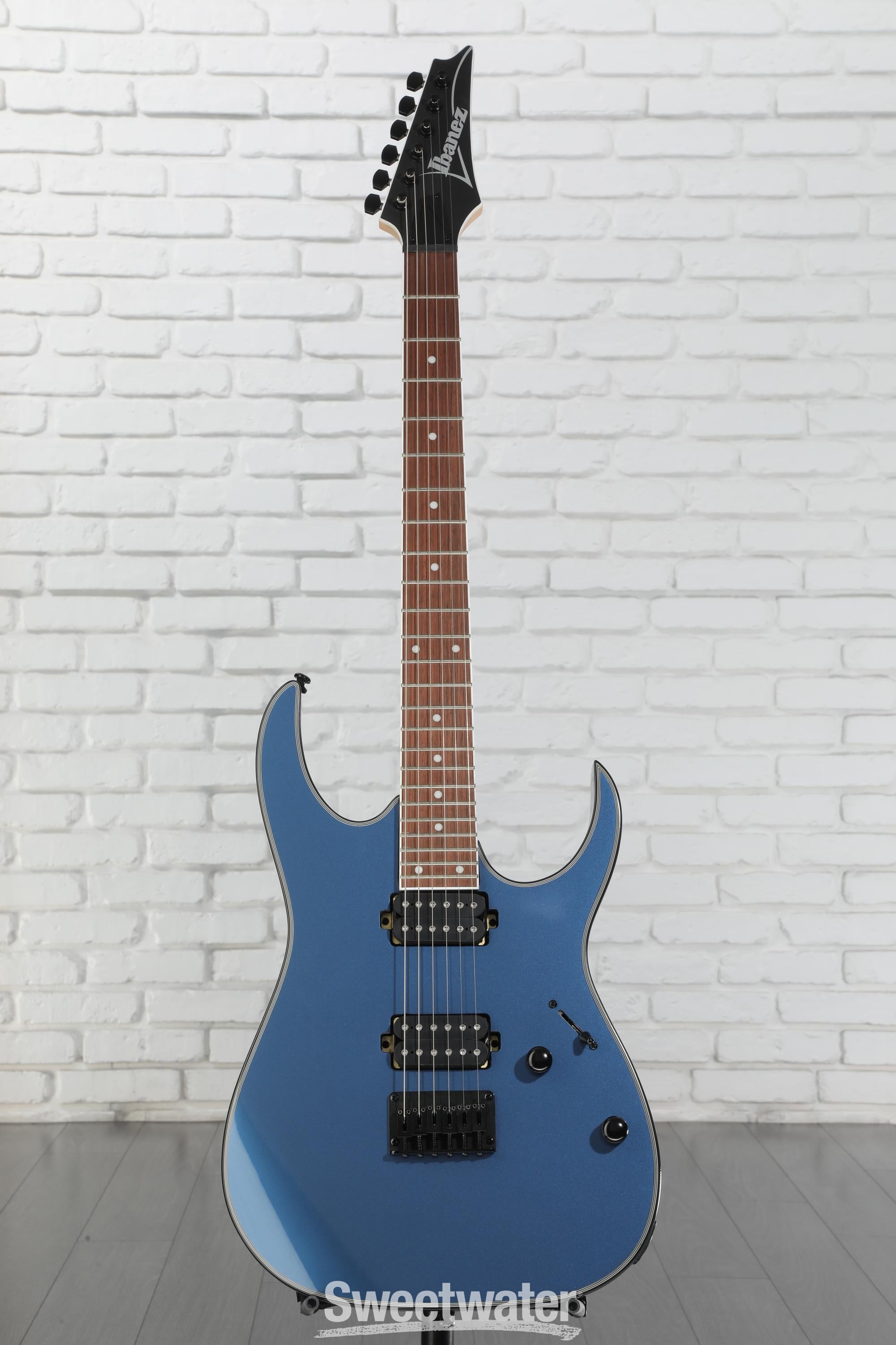 Ibanez RG421EX Electric Guitar - Blue Metallic | Sweetwater