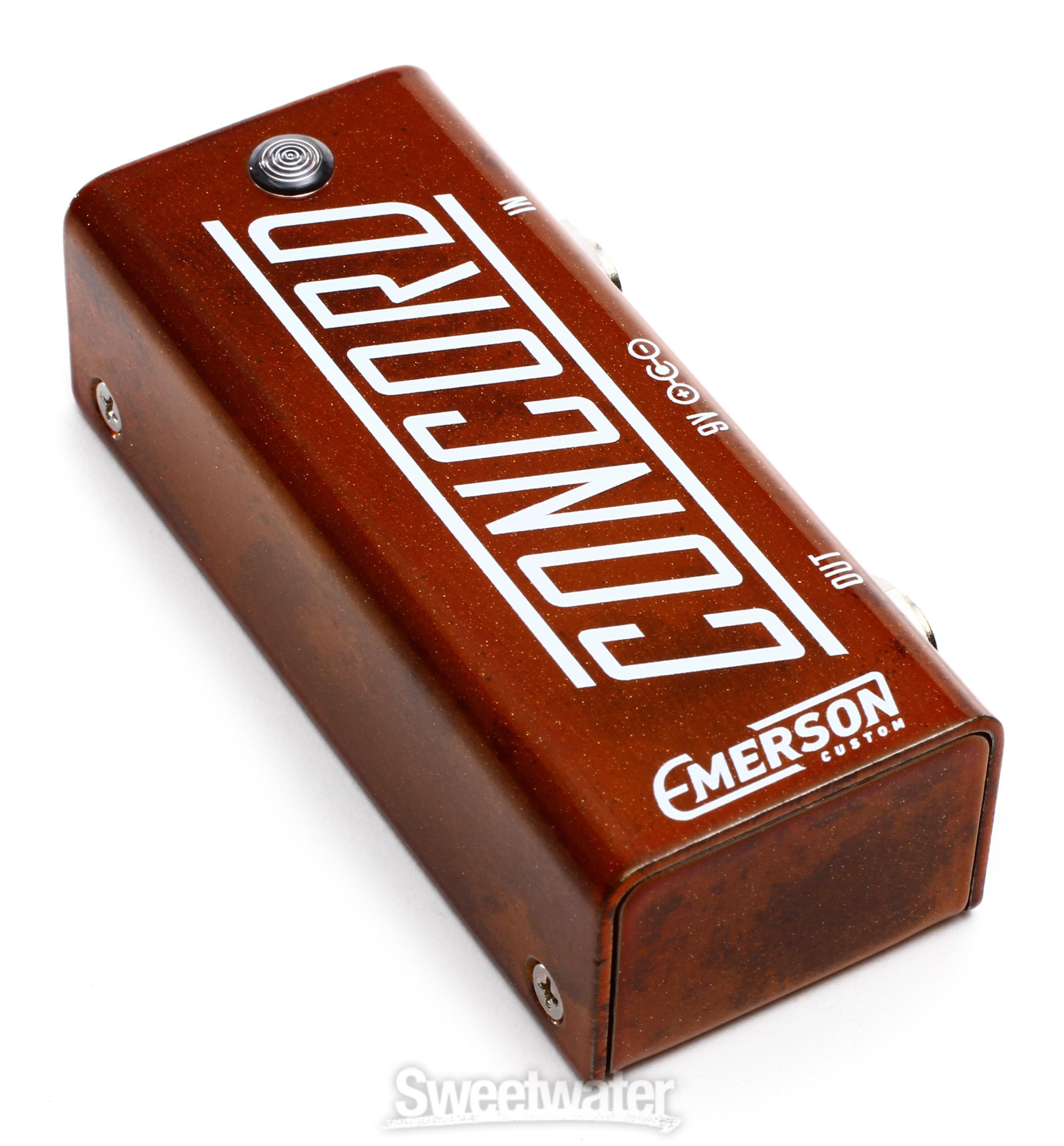 Emerson Custom Concord Utility Buffer Pedal - Orange Metallic