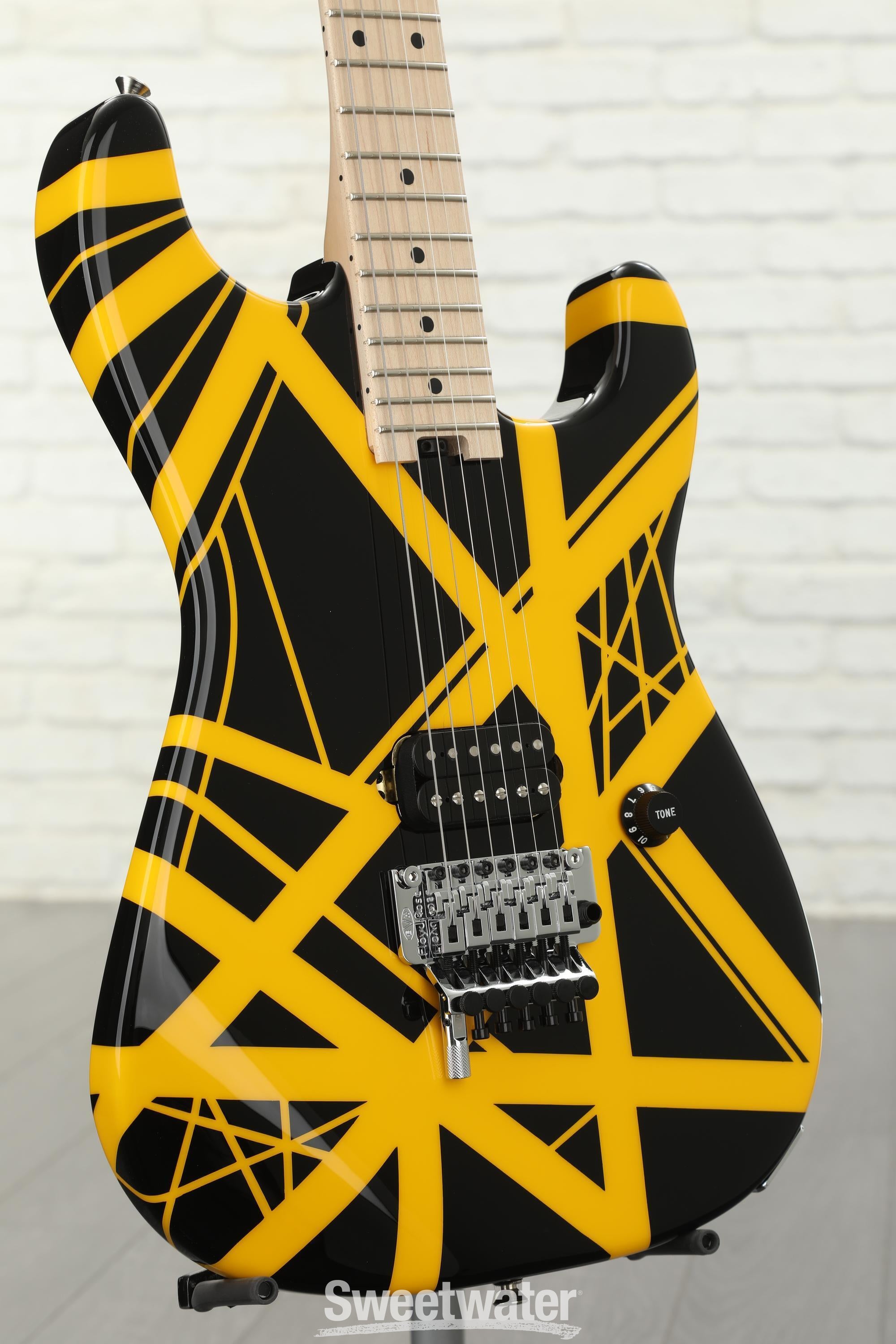 期間限定値引き EVH / Striped Series Black with Yellow Stripes