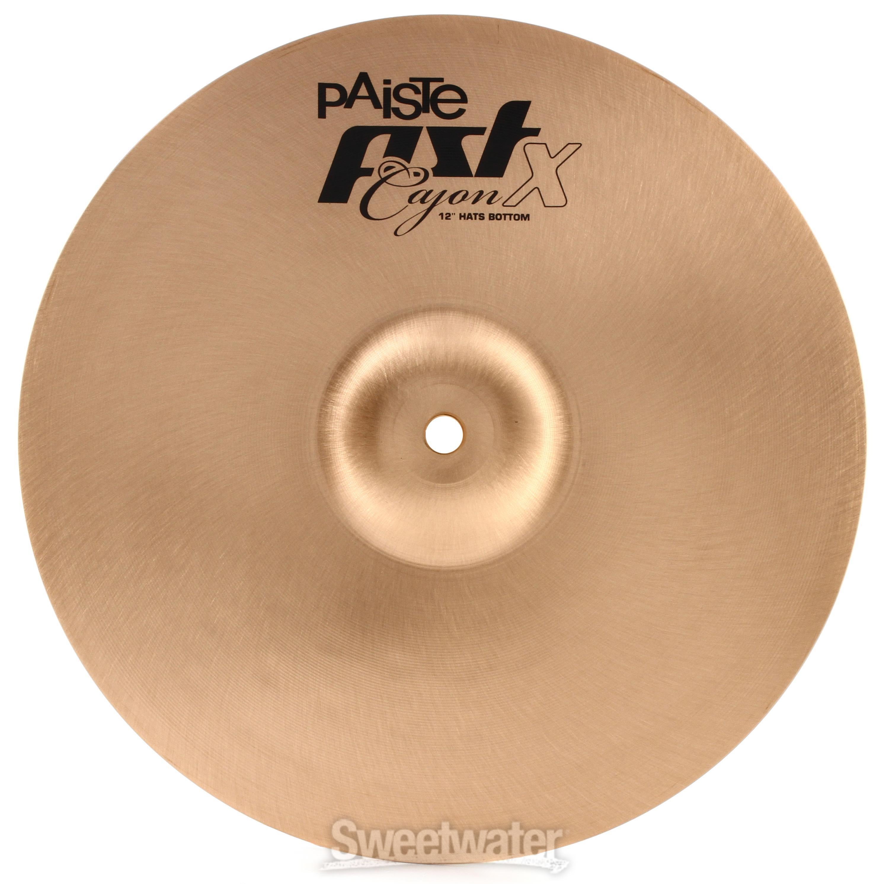 Paiste 12 inch PST X Cajon Hi-hat Cymbals