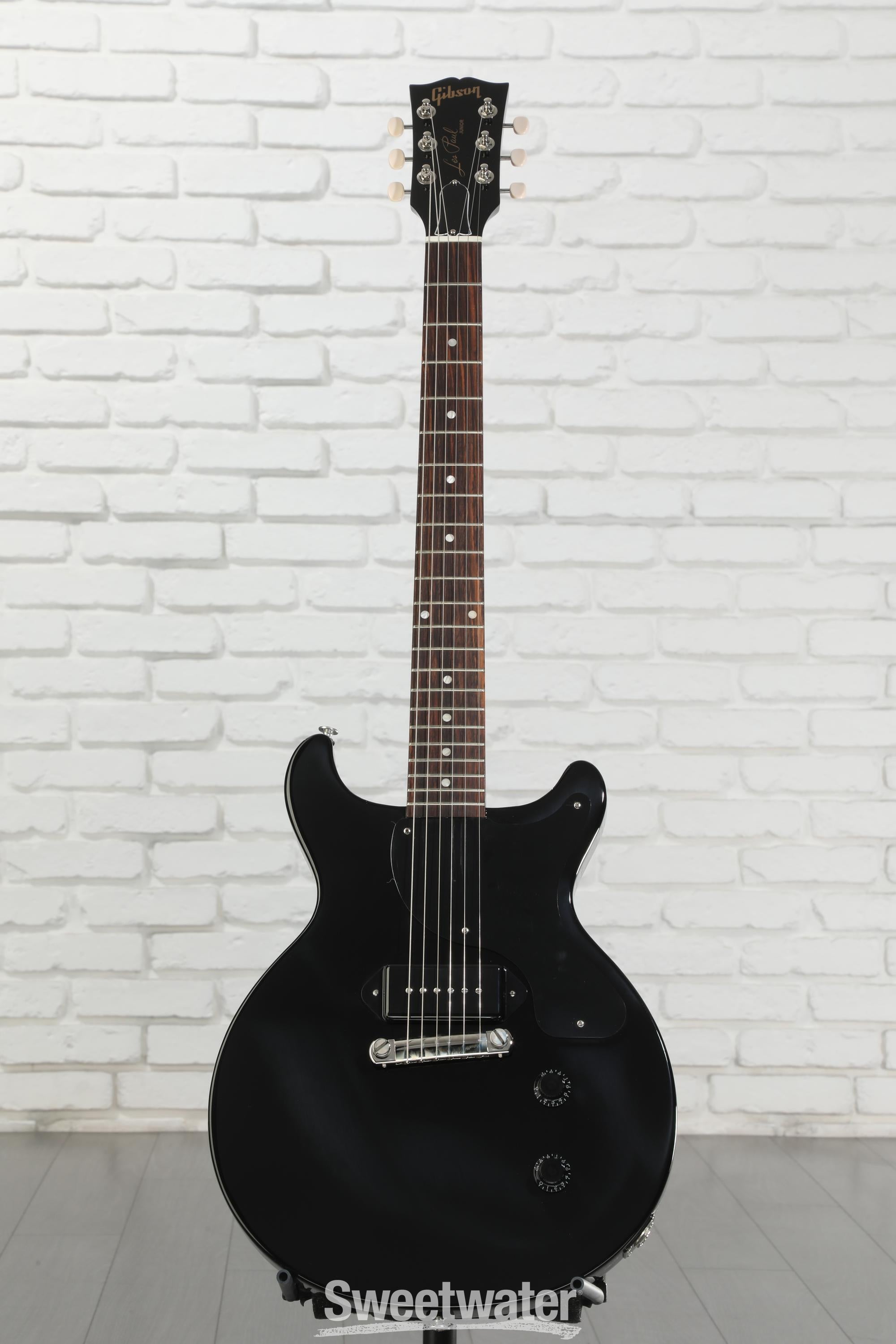 Gibson Les Paul Junior Double Cut Electric Guitar - Ebony | Sweetwater