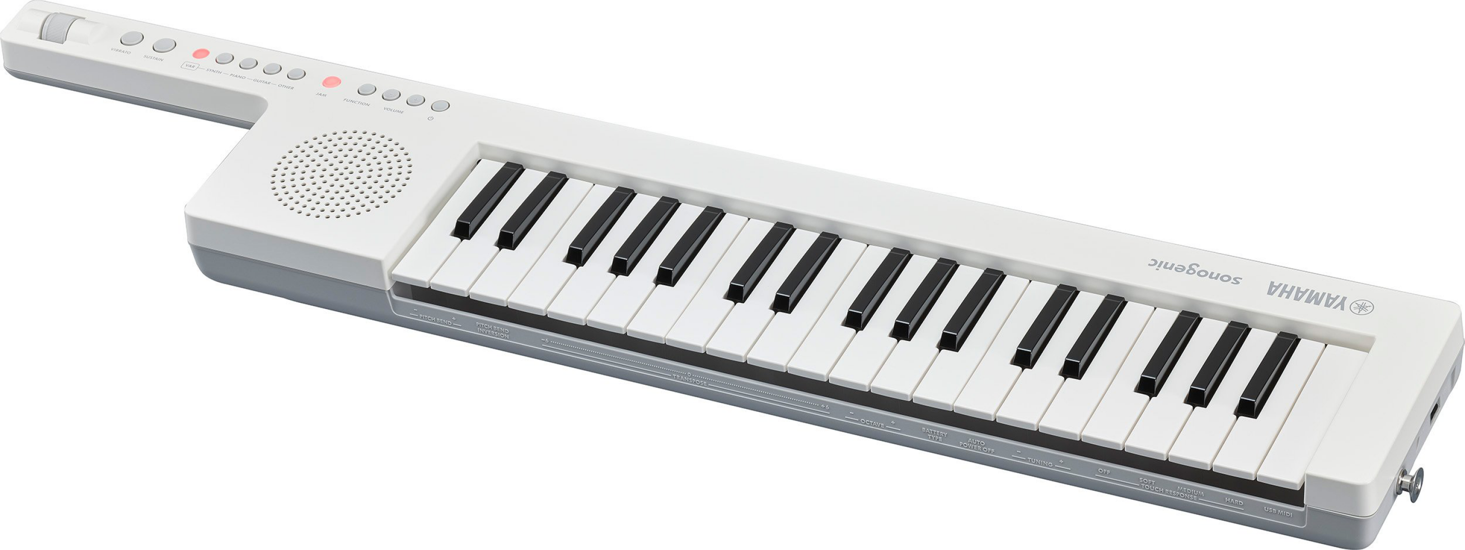 YAMAHA sonogenic SHS-300 ホワイト Yamaha Sonogenic Mini-Keytar - White | Sweetwater