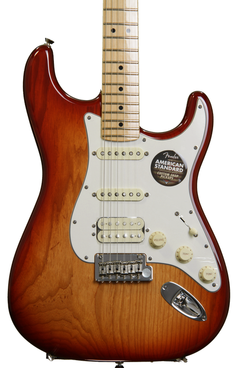 【メール便送料無料対応可】 Fender American Standard Stratocaster HSS - Sienna Sunburst ギター