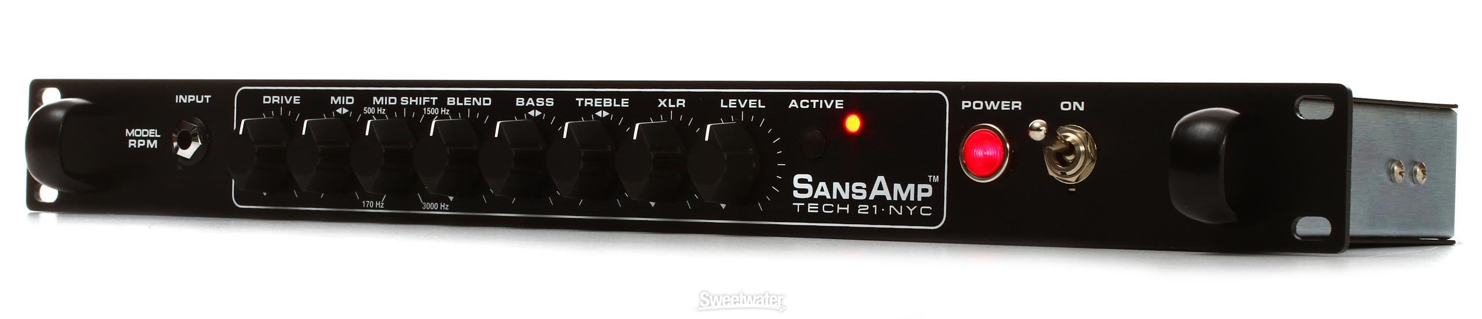 Tech 21 SansAmp RPM Bass Preamp | Sweetwater