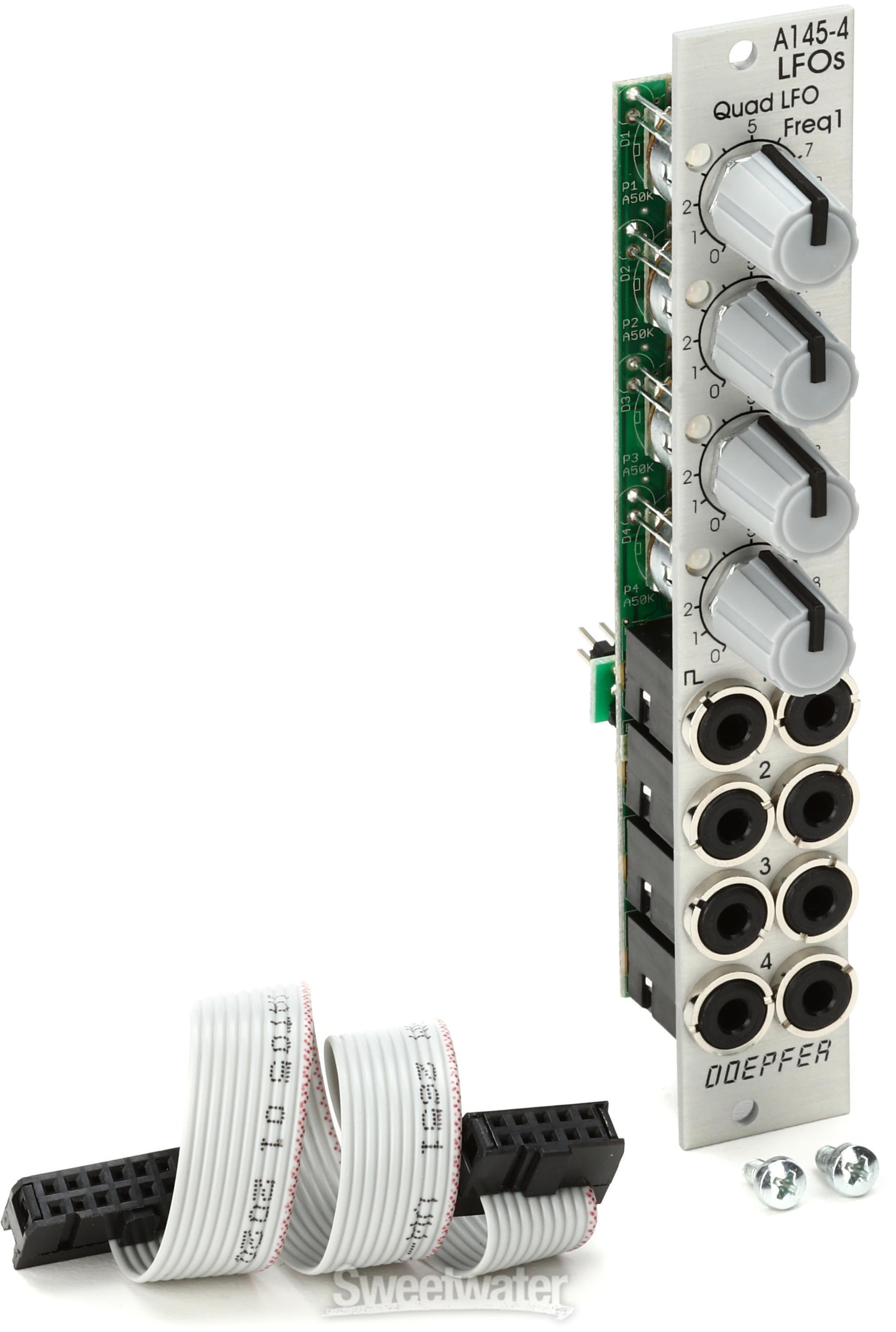 A-145-4 Compact Quad LFO Eurorack Module - Sweetwater