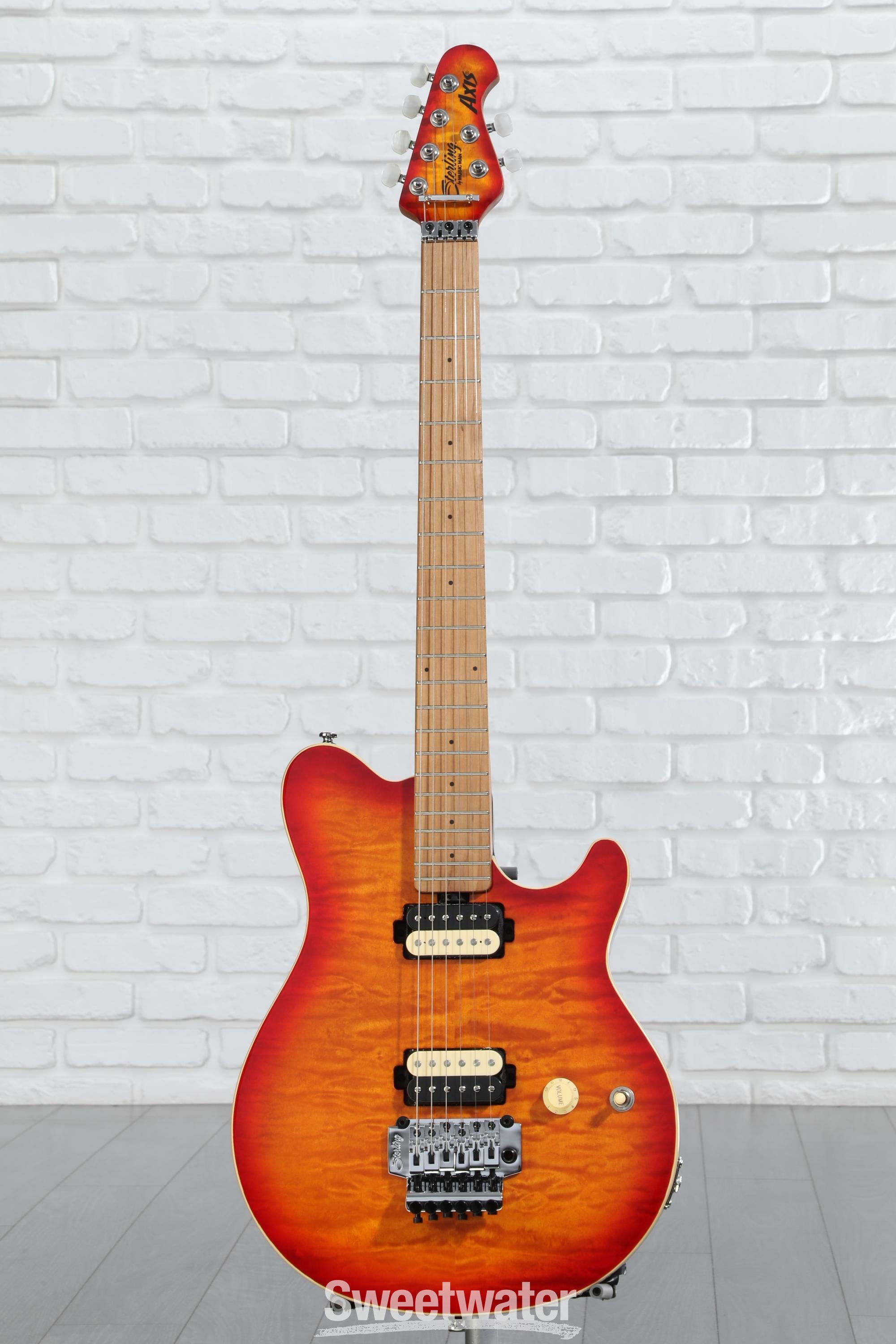 Sterling By Music Man Axis Quilted Maple Electric Guitar