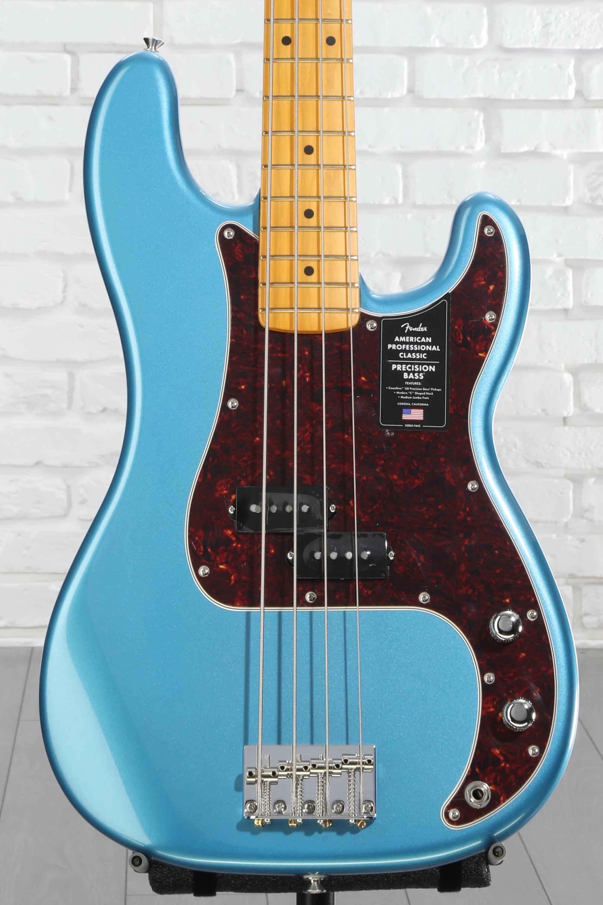 Fender American Professional Classic Precision Bass - Faded Lake