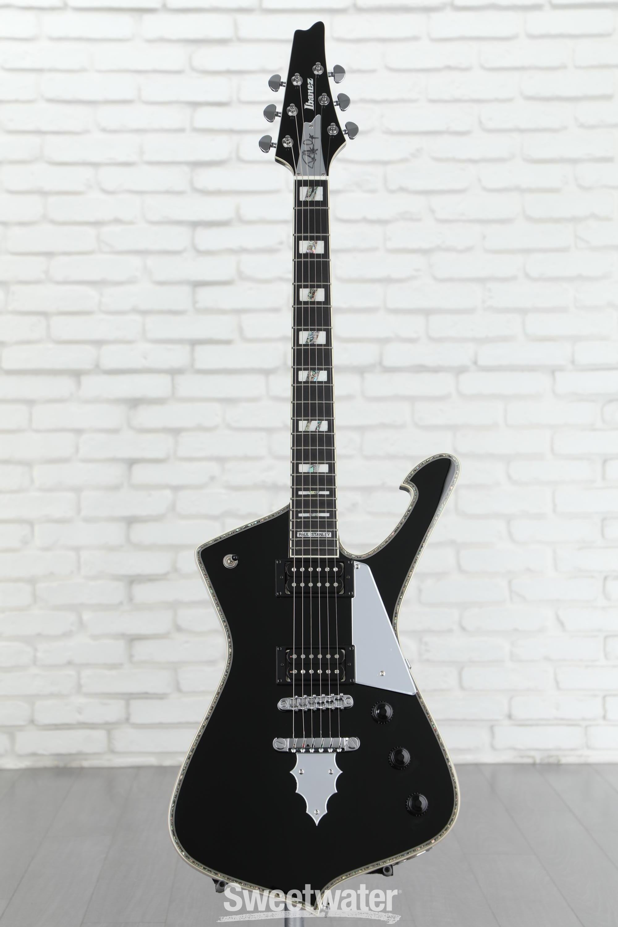 Ibanez Paul Stanley Signature PS120 - Black | Sweetwater