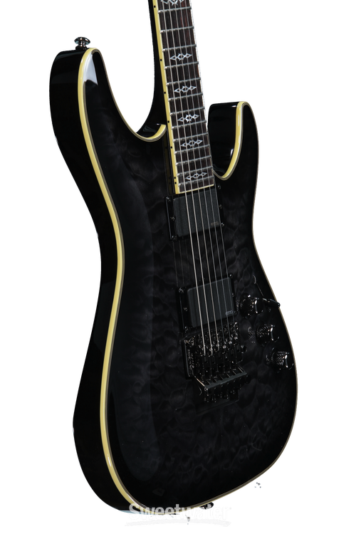 Schecter Hellraiser Special C-1 FR - See-Thru Black | Sweetwater Schecter Hellraiser Special C-1 FR - See-Thru Black | Sweetwater