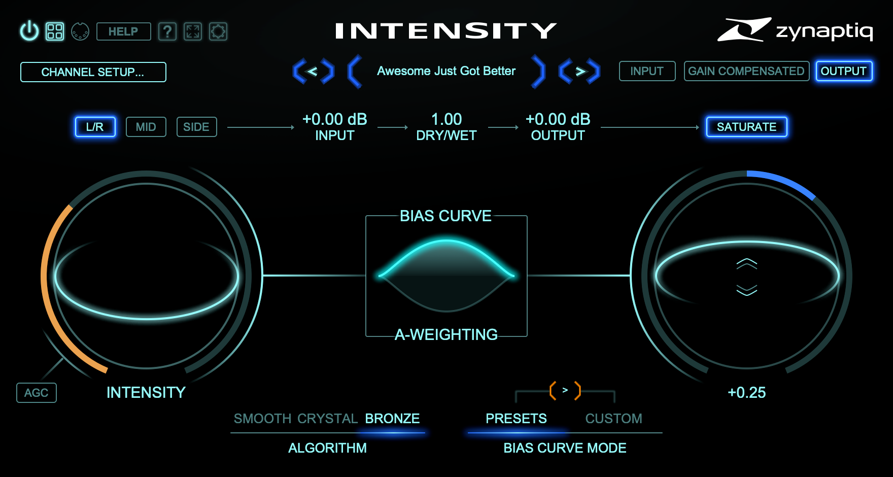 Photo of Zynaptiq Intensity 2 Audio Processing Plug-in