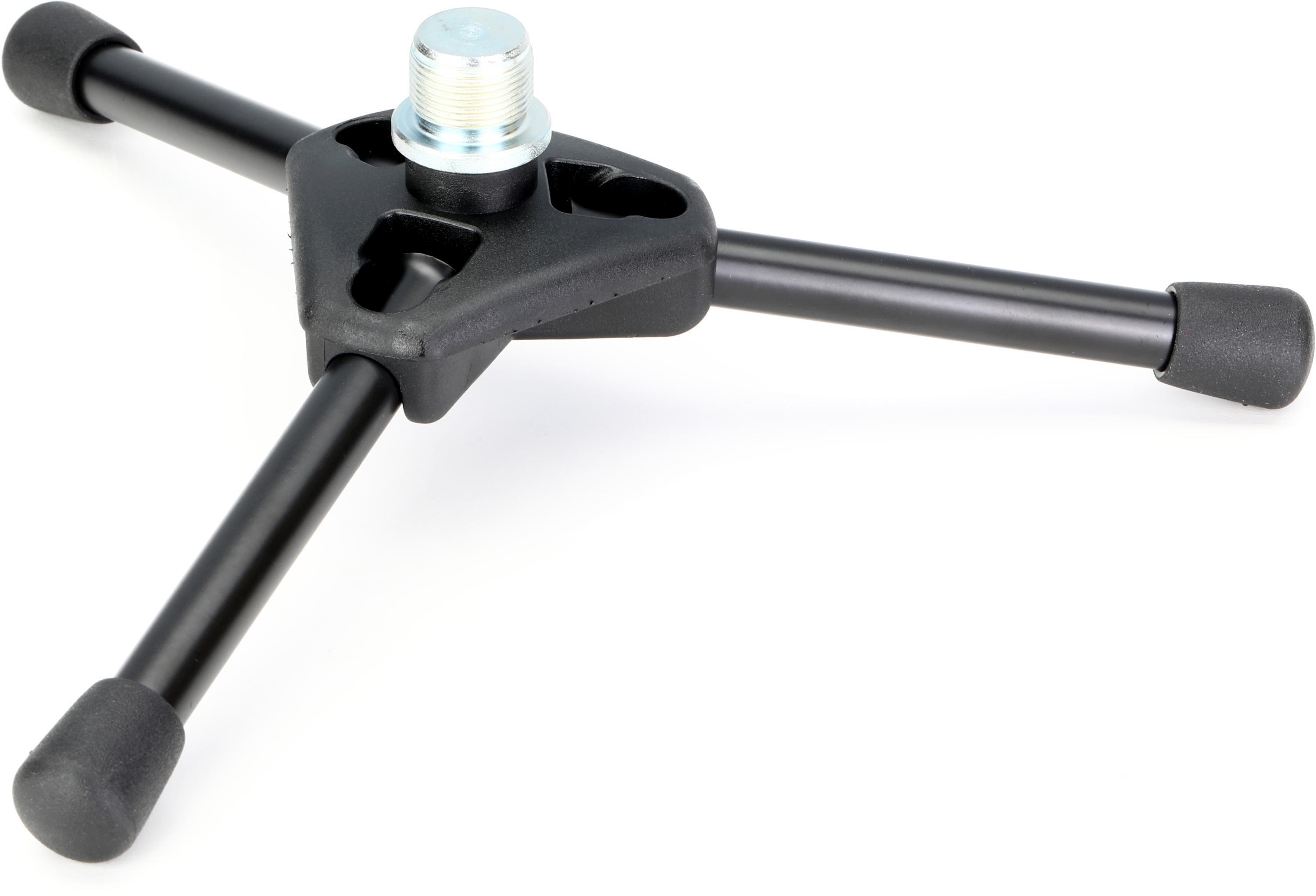 K&M 231/1 Table Top Mic Stand - Black | Sweetwater