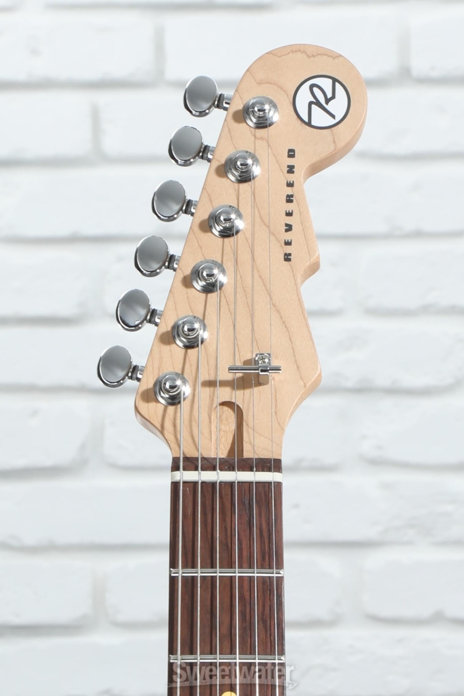 Reverend Crosscut Solidbody Electric Guitar with Rosewood