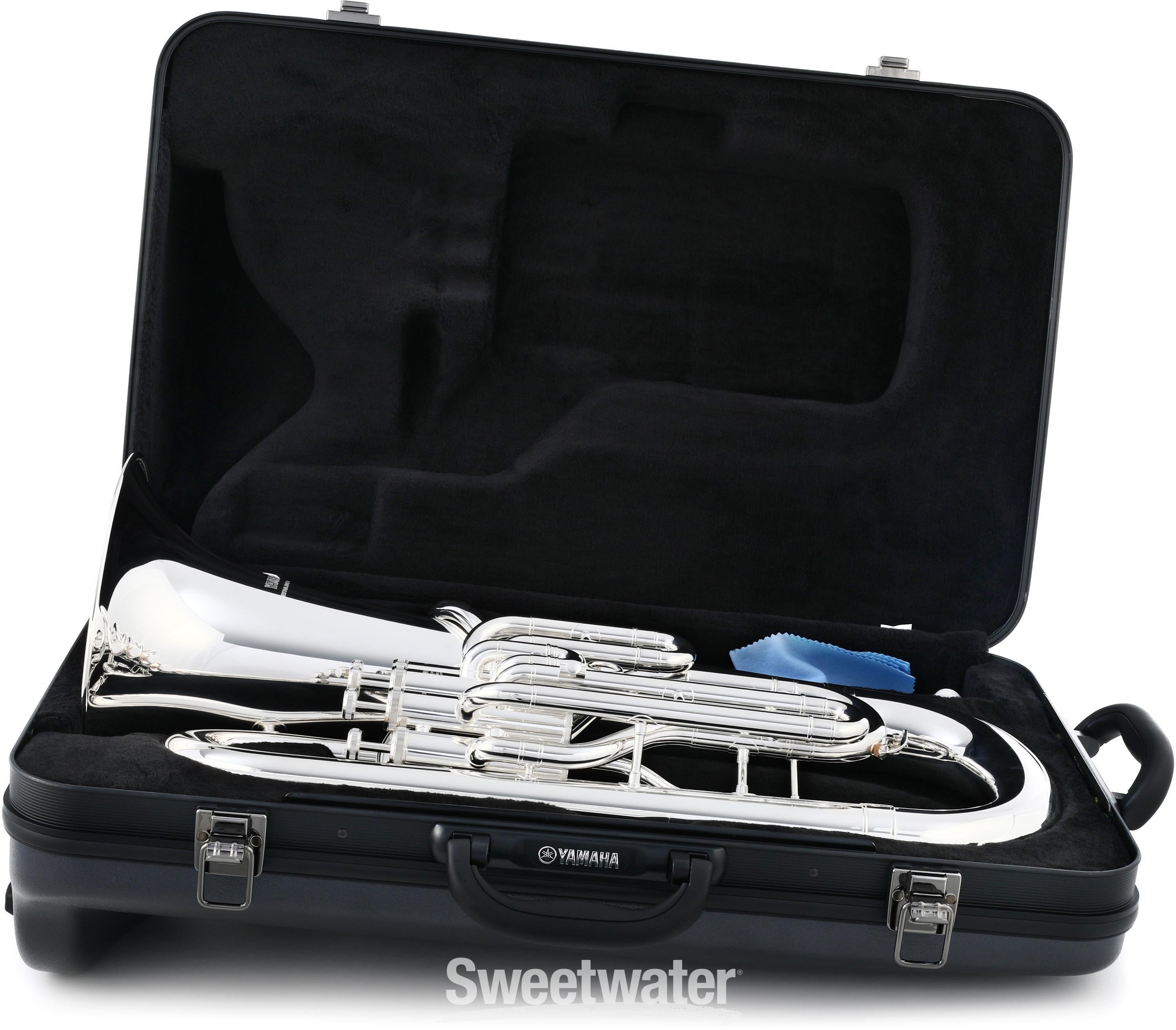 Yamaha YEP-321S 4-valve Intermediate Euphonium - Silver